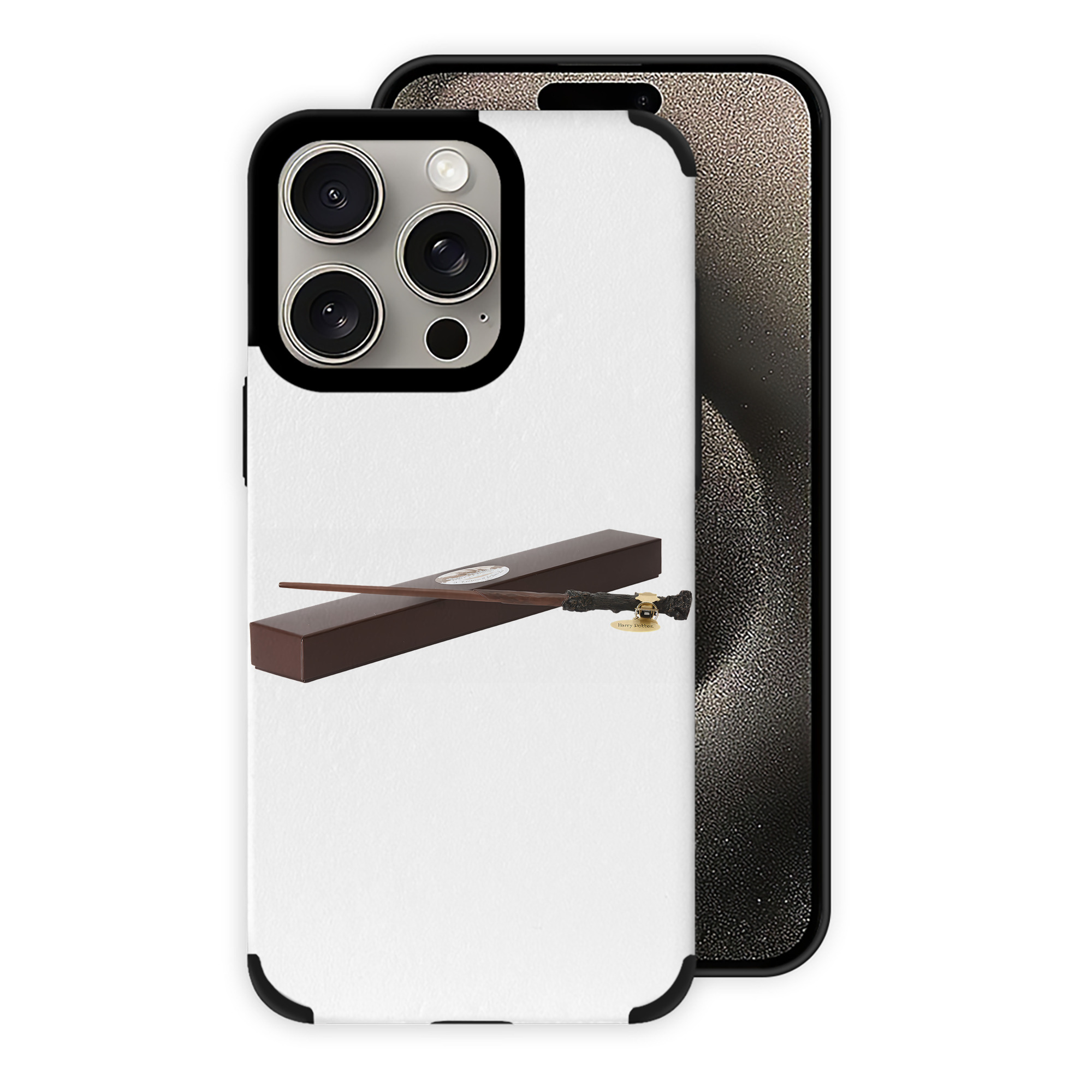 （画像用） Harry Potter ハリー・ポッターシリーズ 【iPhone15ProMax対応】 PUレザー スマホケース 耐衝撃＆黄変防止