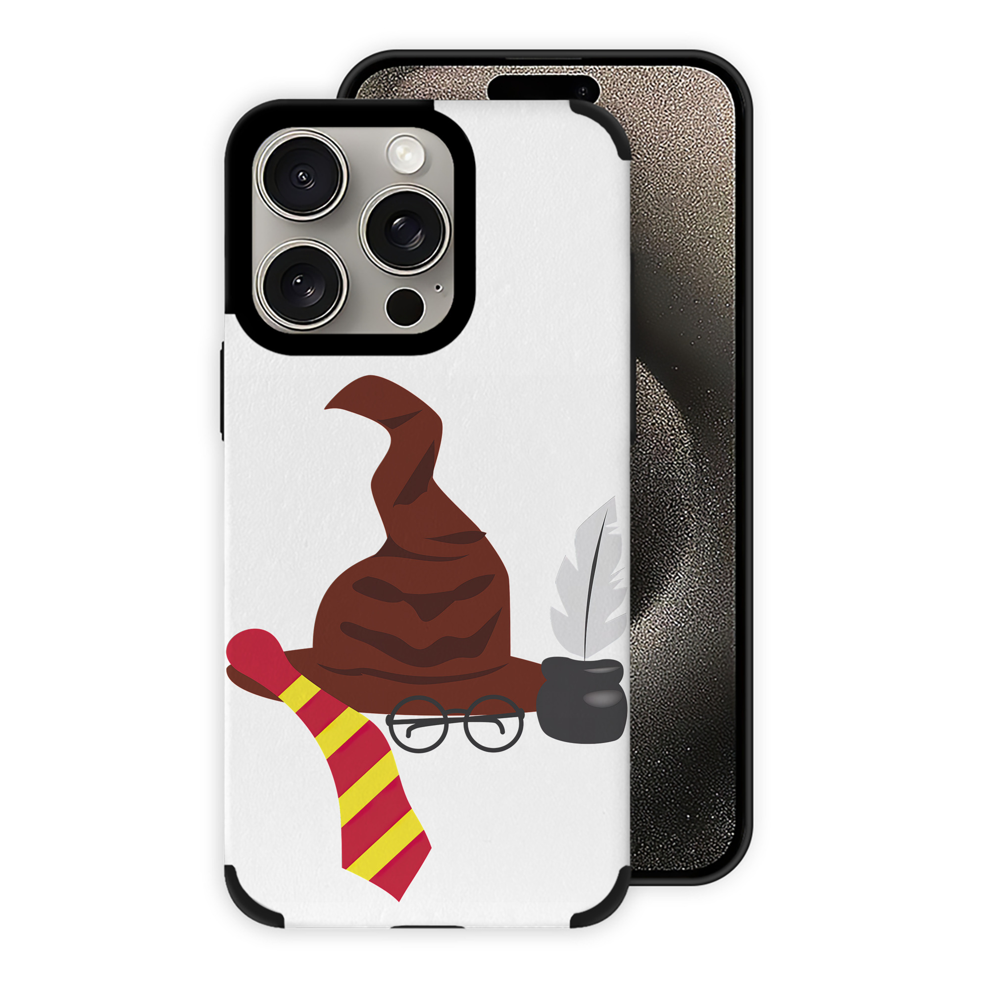 （画像用） Harry Potter ハリー・ポッターシリーズ 【iPhone15ProMax対応】 PUレザー スマホケース 耐衝撃＆黄変防止