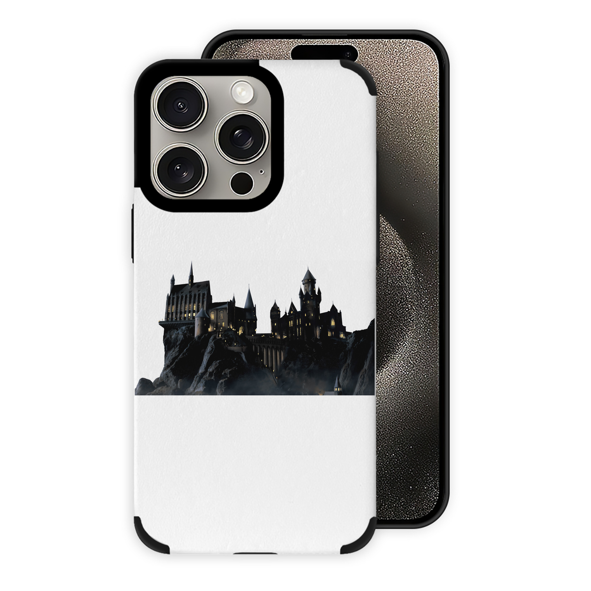 （画像用） Harry Potter ハリー・ポッターシリーズ 【iPhone15ProMax対応】 PUレザー スマホケース 耐衝撃＆黄変防止