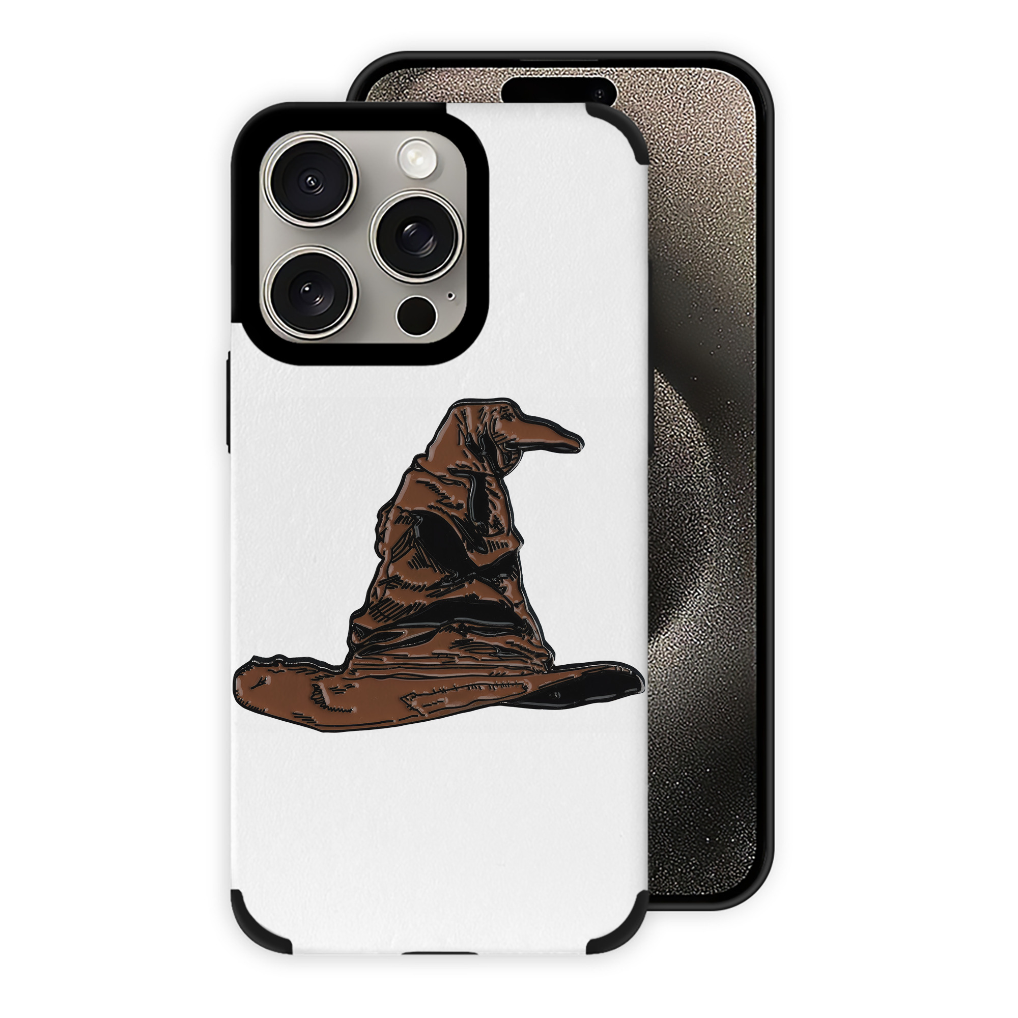 （画像用） Harry Potter ハリー・ポッターシリーズ 【iPhone15ProMax対応】 PUレザー スマホケース 耐衝撃＆黄変防止
