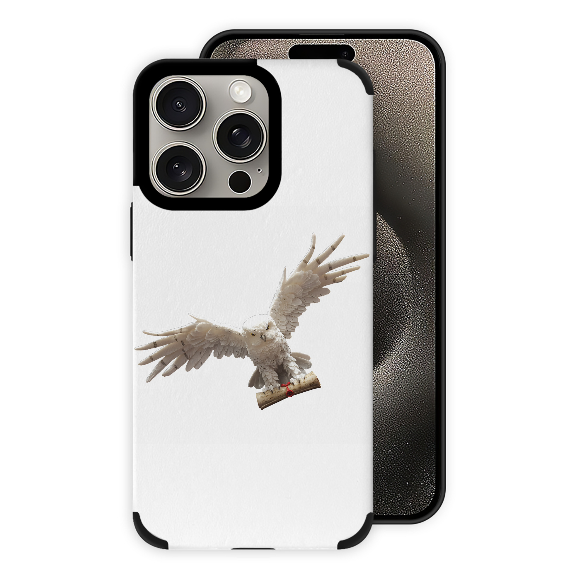 （画像用） Harry Potter ハリー・ポッターシリーズ 【iPhone15ProMax対応】 PUレザー スマホケース 耐衝撃＆黄変防止