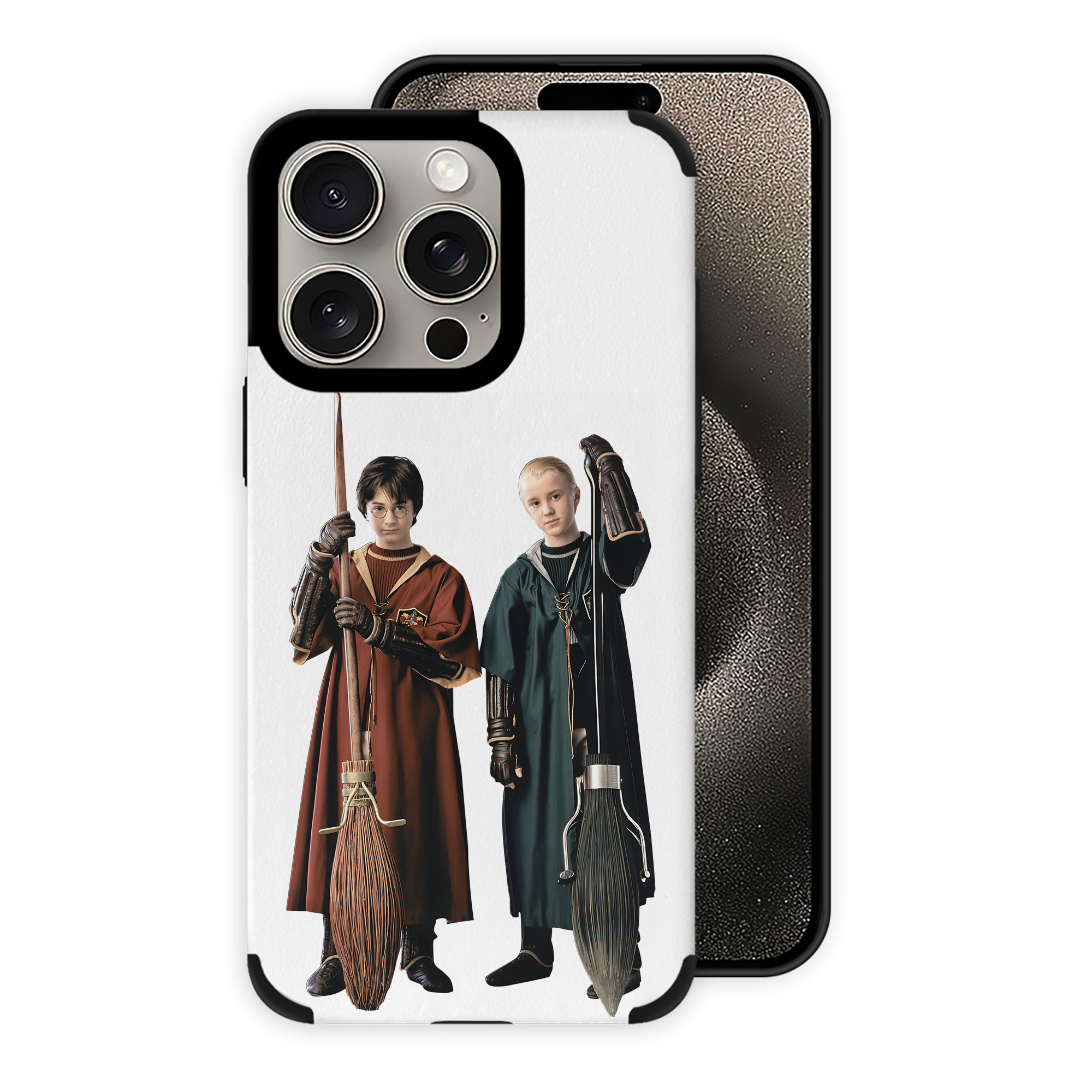 （画像用） Harry Potter ハリー・ポッターシリーズ 【iPhone15ProMax対応】 PUレザー スマホケース 耐衝撃＆黄変防止