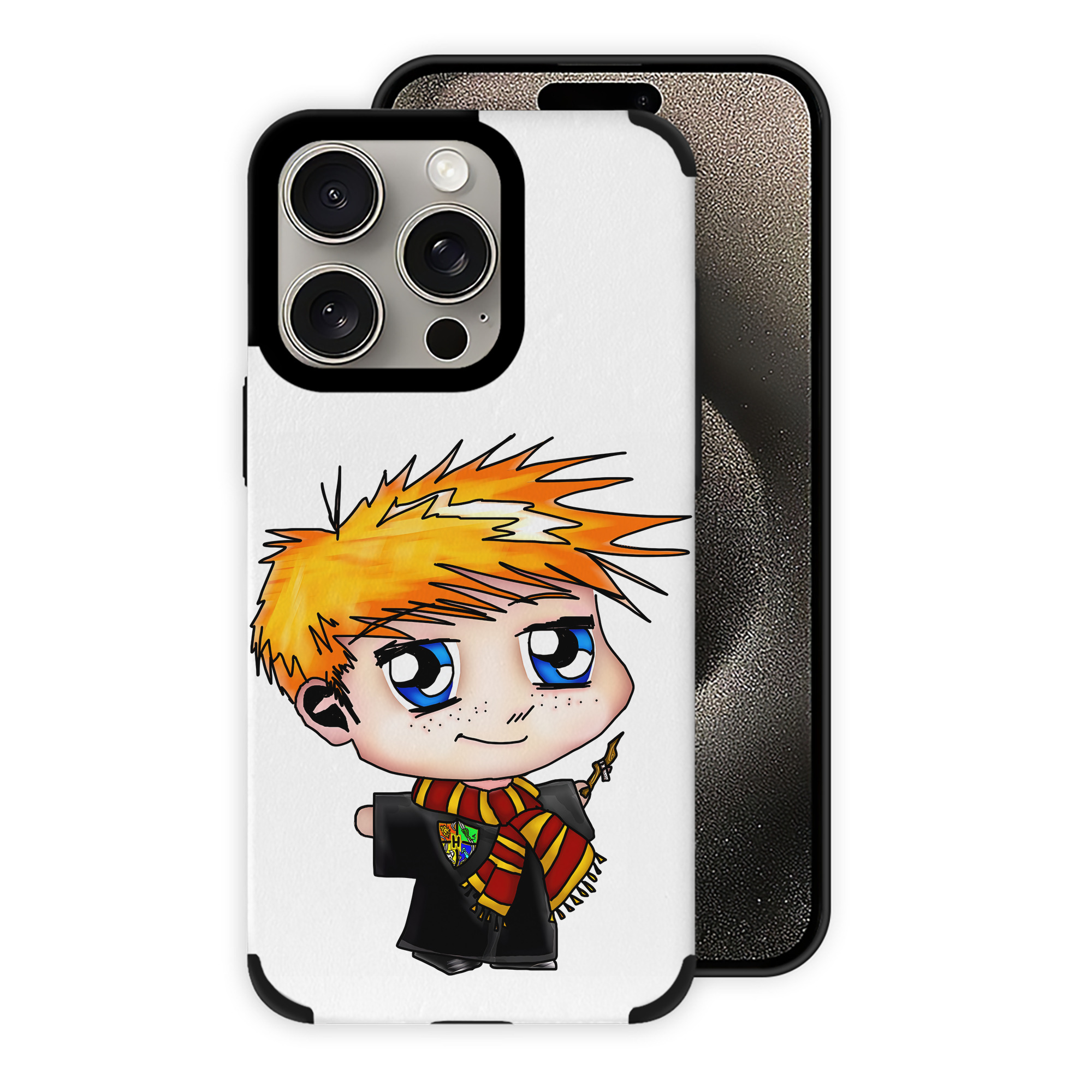 （画像用） Harry Potter ハリー・ポッターシリーズ 【iPhone15ProMax対応】 PUレザー スマホケース 耐衝撃＆黄変防止