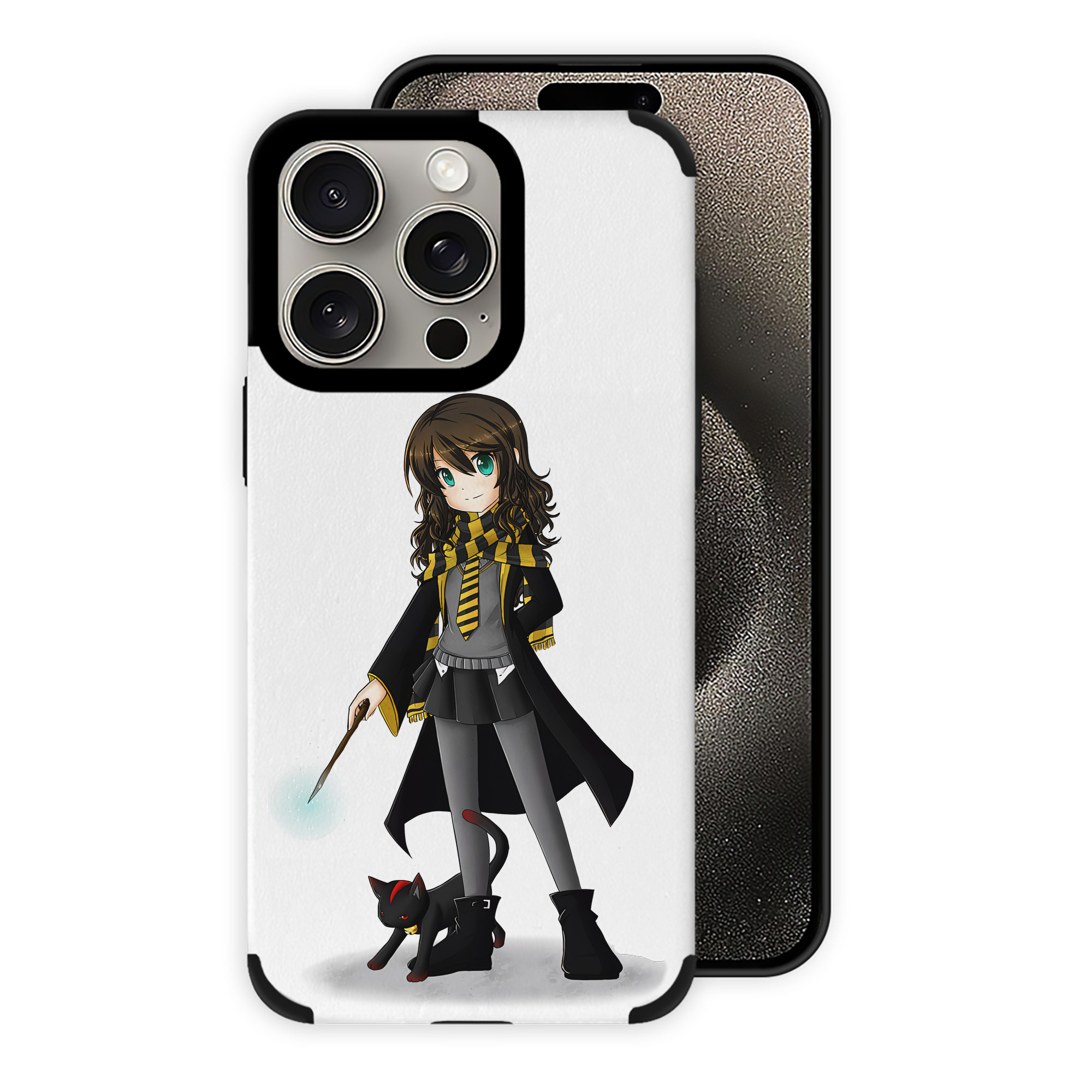 （画像用） Harry Potter ハリー・ポッターシリーズ 【iPhone15ProMax対応】 PUレザー スマホケース 耐衝撃＆黄変防止