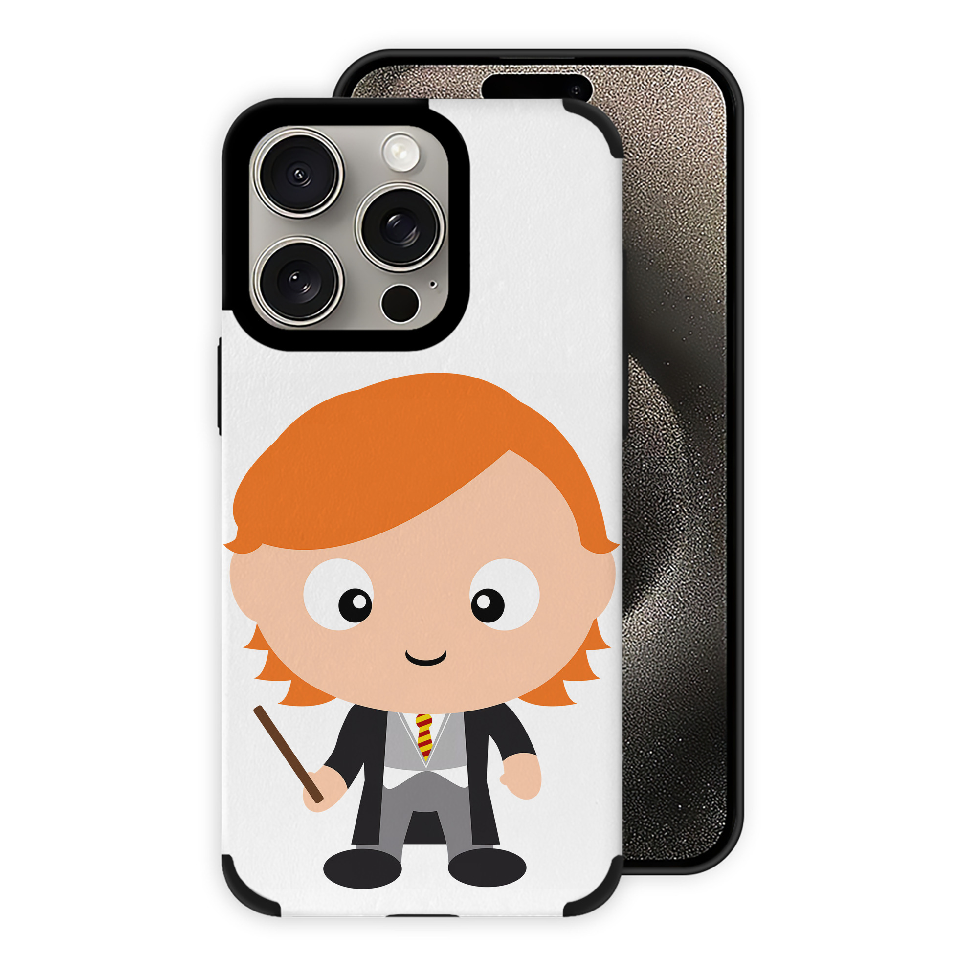 （画像用） Harry Potter ハリー・ポッターシリーズ 【iPhone15ProMax対応】 PUレザー スマホケース 耐衝撃＆黄変防止
