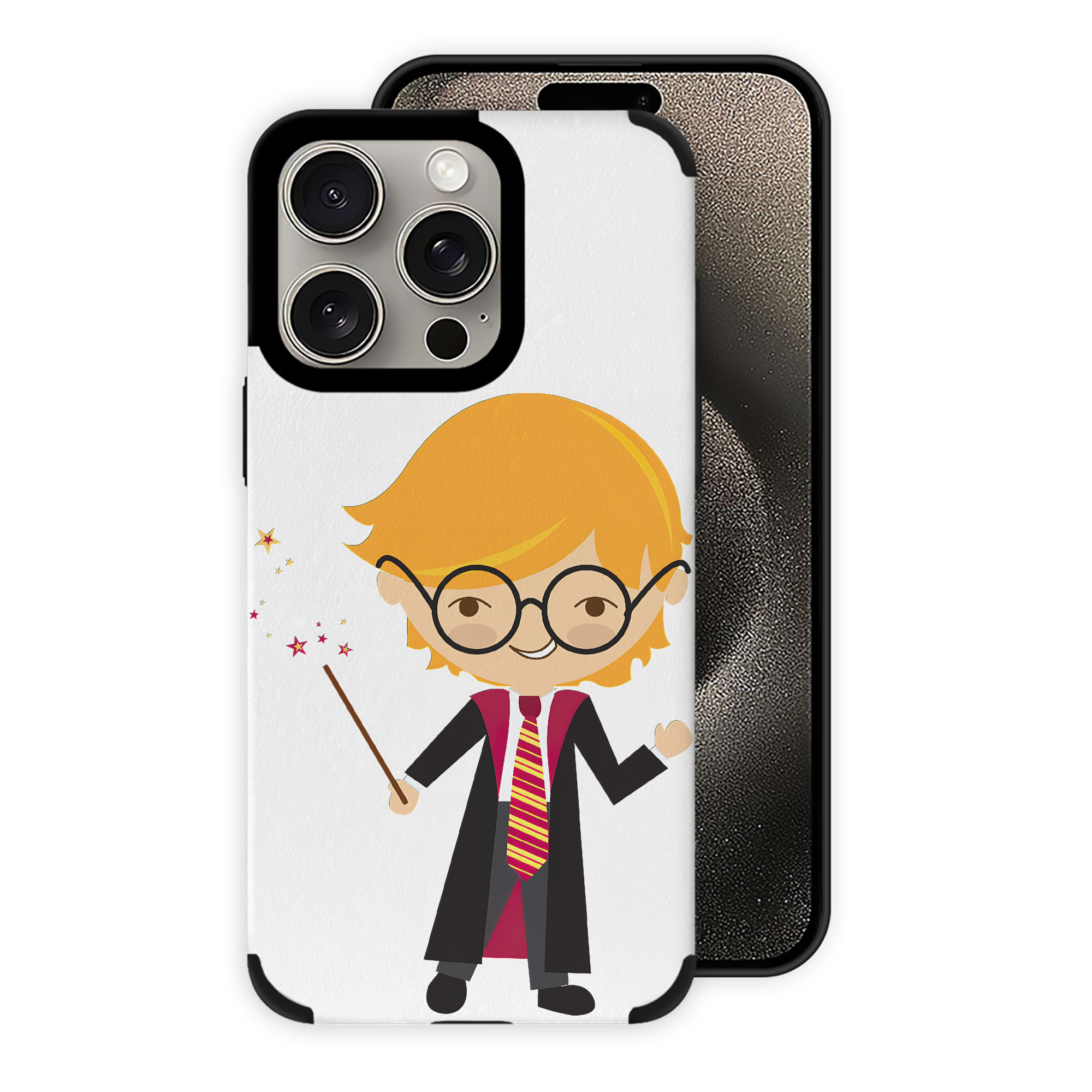 （画像用） Harry Potter ハリー・ポッターシリーズ 【iPhone15ProMax対応】 PUレザー スマホケース 耐衝撃＆黄変防止