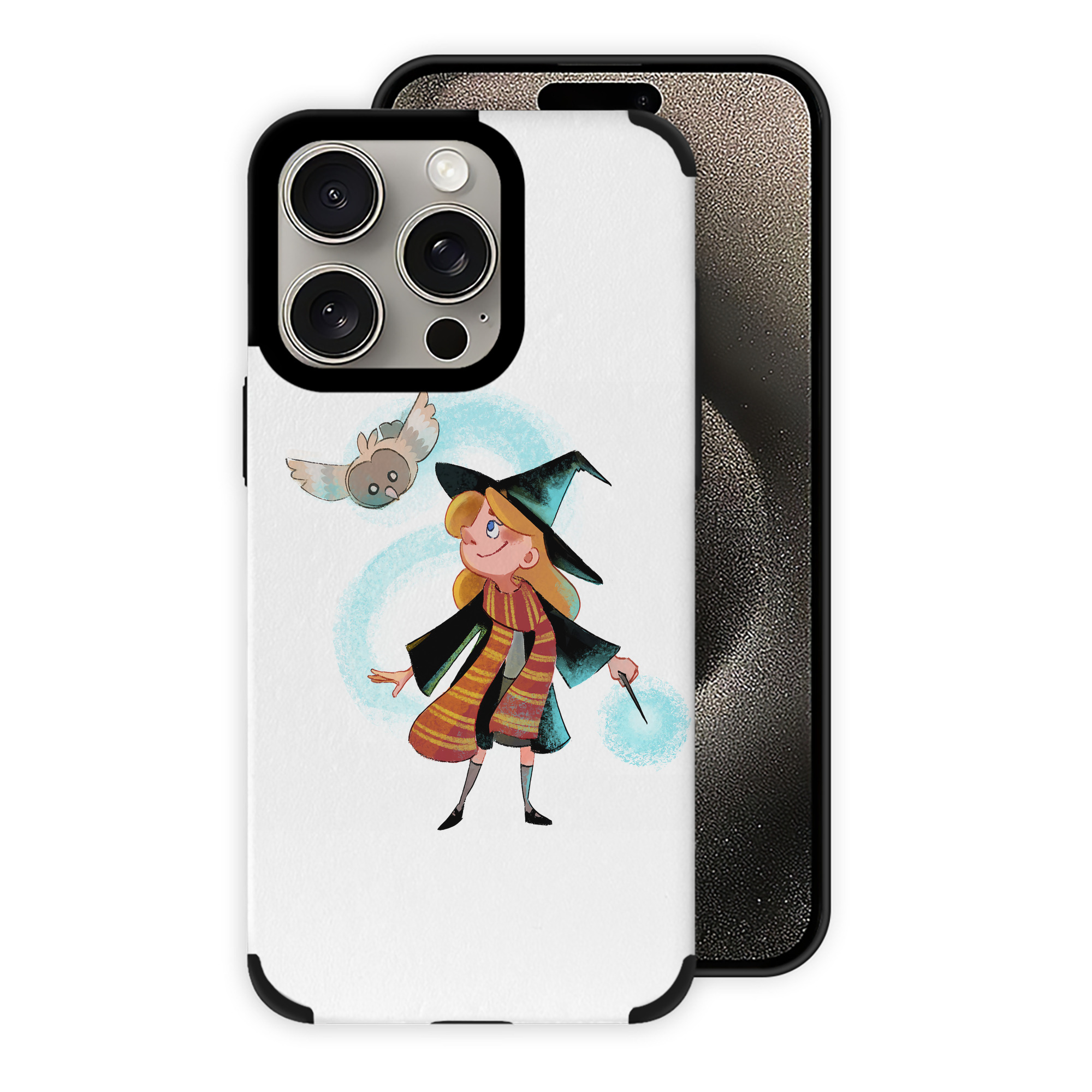 （画像用） Harry Potter ハリー・ポッターシリーズ 【iPhone15ProMax対応】 PUレザー スマホケース 耐衝撃＆黄変防止