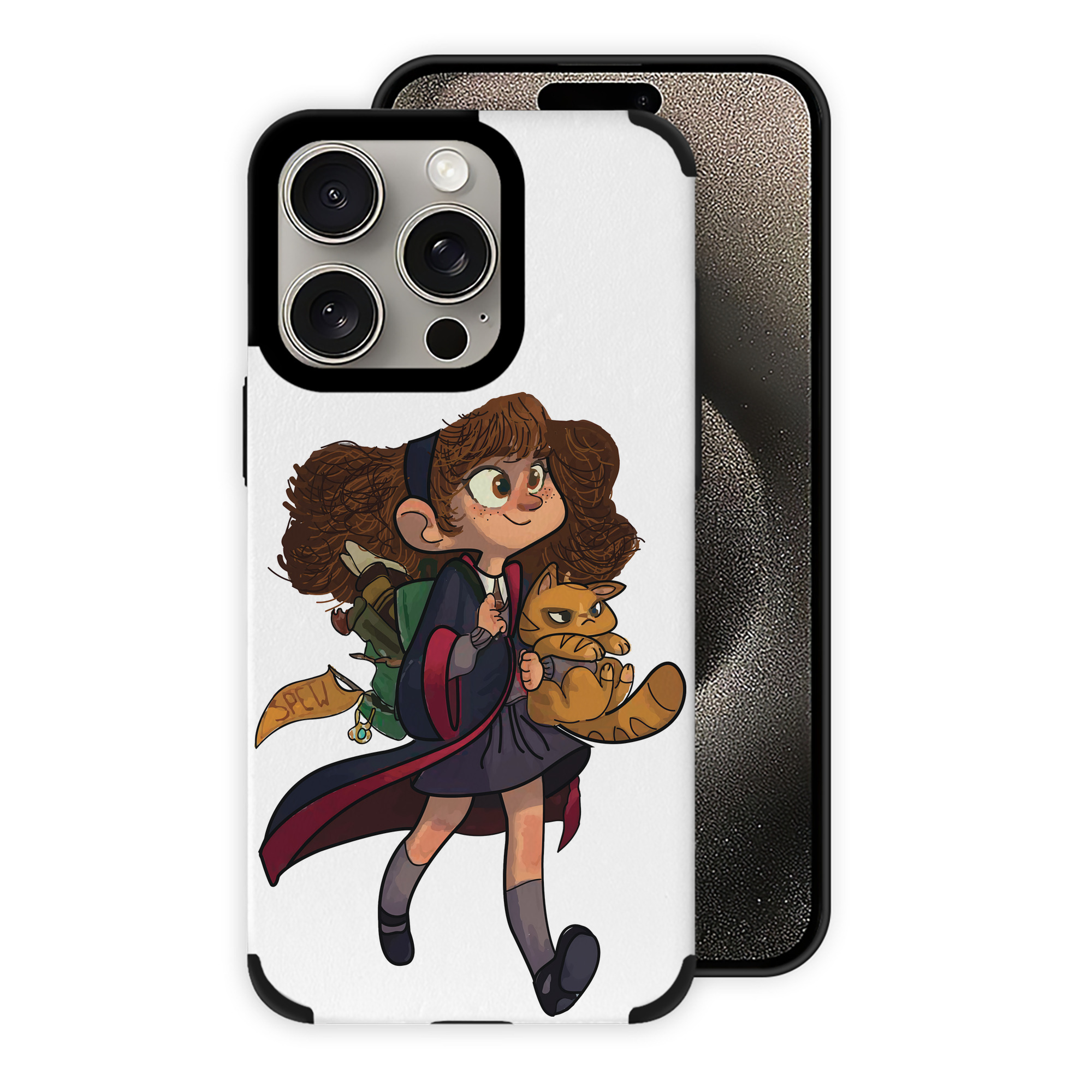 （画像用） Harry Potter ハリー・ポッターシリーズ 【iPhone15ProMax対応】 PUレザー スマホケース 耐衝撃＆黄変防止