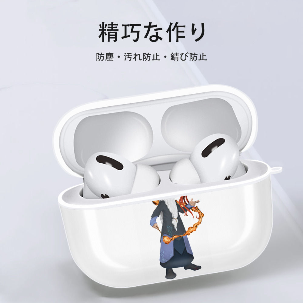 Harry Potter ハリー・ポッターシリーズ 【AirPods Pro用】ハードシェル保護ケース 耐衝撃・防指紋・カラビナ付き商品仕様