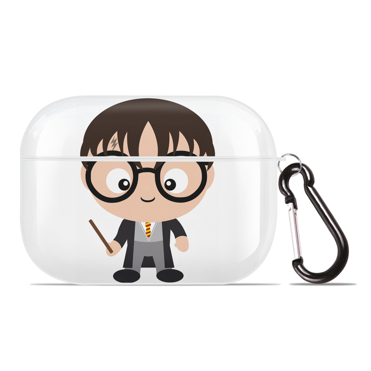 （画像用） Harry Potter ハリー・ポッターシリーズ 【AirPods Pro用】ハードシェル保護ケース 耐衝撃・防指紋・カラビナ付き商品仕様