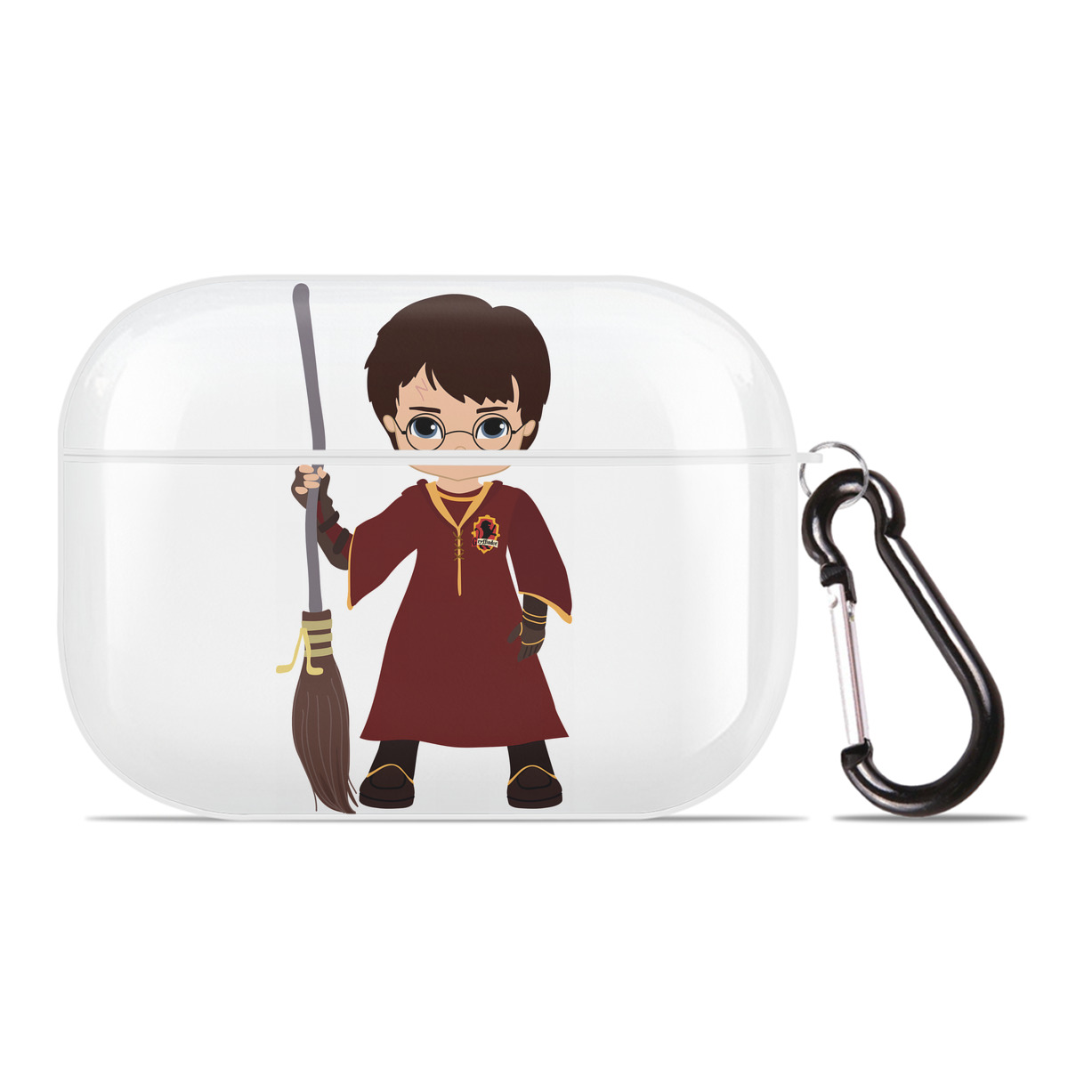 （画像用） Harry Potter ハリー・ポッターシリーズ 【AirPods Pro用】ハードシェル保護ケース 耐衝撃・防指紋・カラビナ付き商品仕様