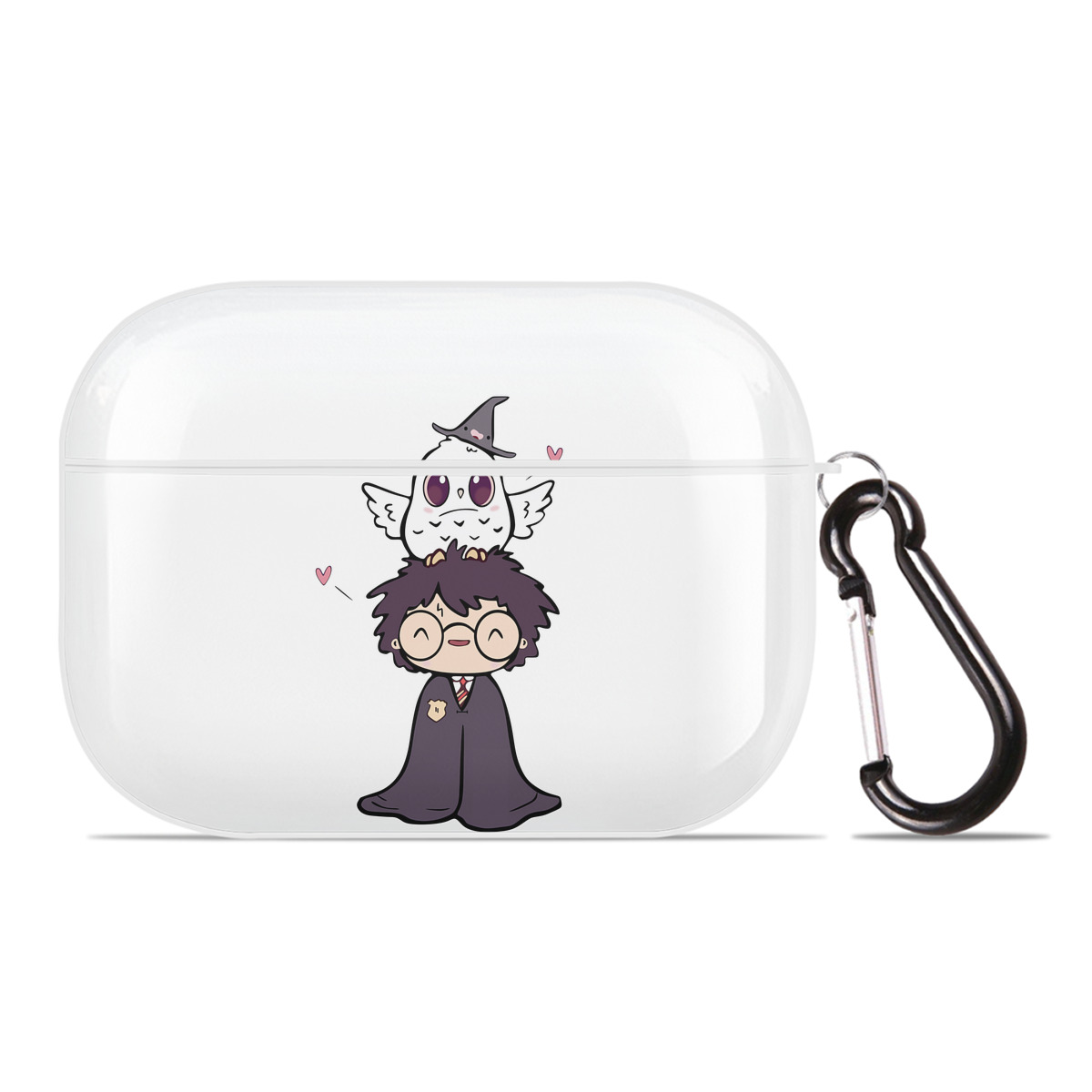 （画像用） Harry Potter ハリー・ポッターシリーズ 【AirPods Pro用】ハードシェル保護ケース 耐衝撃・防指紋・カラビナ付き商品仕様
