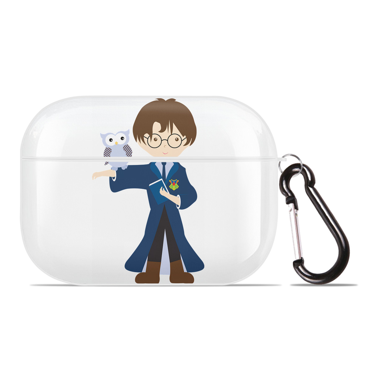 （画像用） Harry Potter ハリー・ポッターシリーズ 【AirPods Pro用】ハードシェル保護ケース 耐衝撃・防指紋・カラビナ付き商品仕様