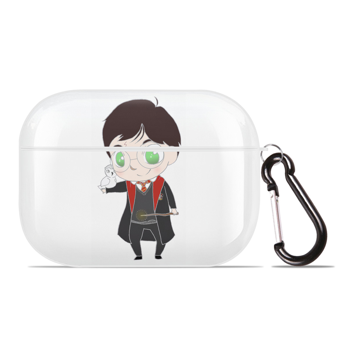 （画像用） Harry Potter ハリー・ポッターシリーズ 【AirPods Pro用】ハードシェル保護ケース 耐衝撃・防指紋・カラビナ付き商品仕様