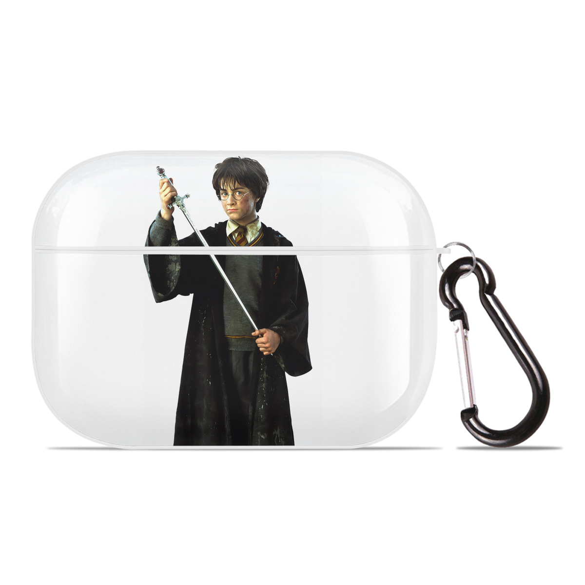 （画像用） Harry Potter ハリー・ポッターシリーズ 【AirPods Pro用】ハードシェル保護ケース 耐衝撃・防指紋・カラビナ付き商品仕様
