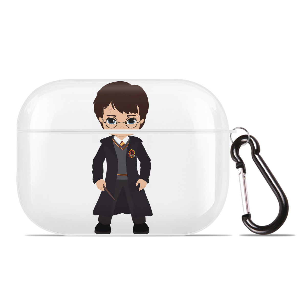 （画像用） Harry Potter ハリー・ポッターシリーズ 【AirPods Pro用】ハードシェル保護ケース 耐衝撃・防指紋・カラビナ付き商品仕様