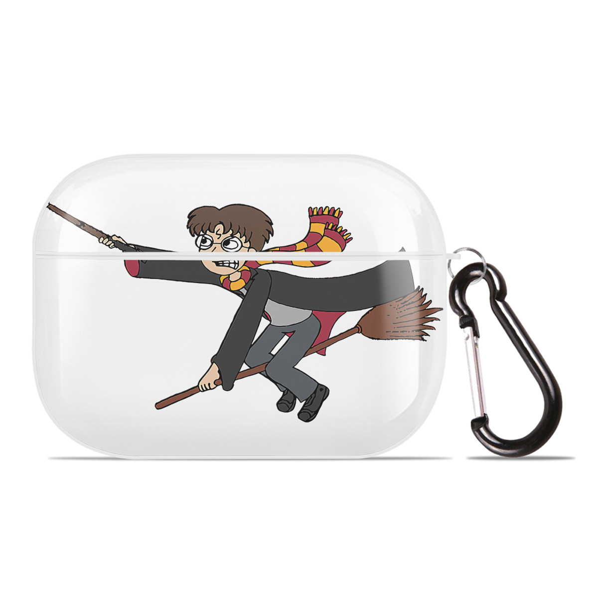 （画像用） Harry Potter ハリー・ポッターシリーズ 【AirPods Pro用】ハードシェル保護ケース 耐衝撃・防指紋・カラビナ付き商品仕様