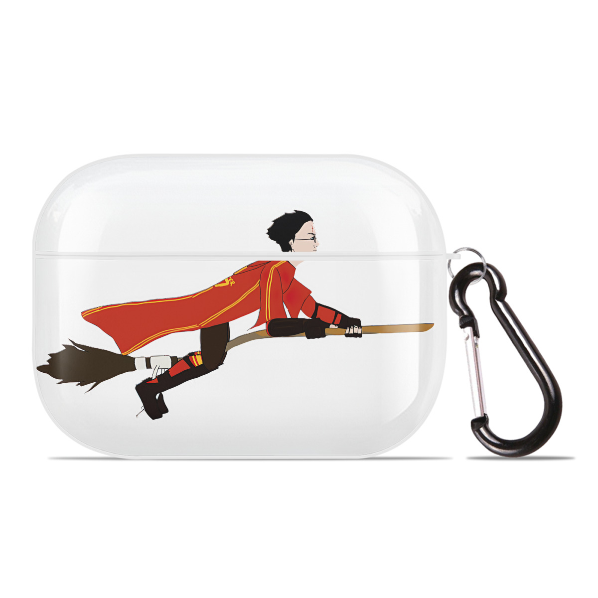 （画像用） Harry Potter ハリー・ポッターシリーズ 【AirPods Pro用】ハードシェル保護ケース 耐衝撃・防指紋・カラビナ付き商品仕様