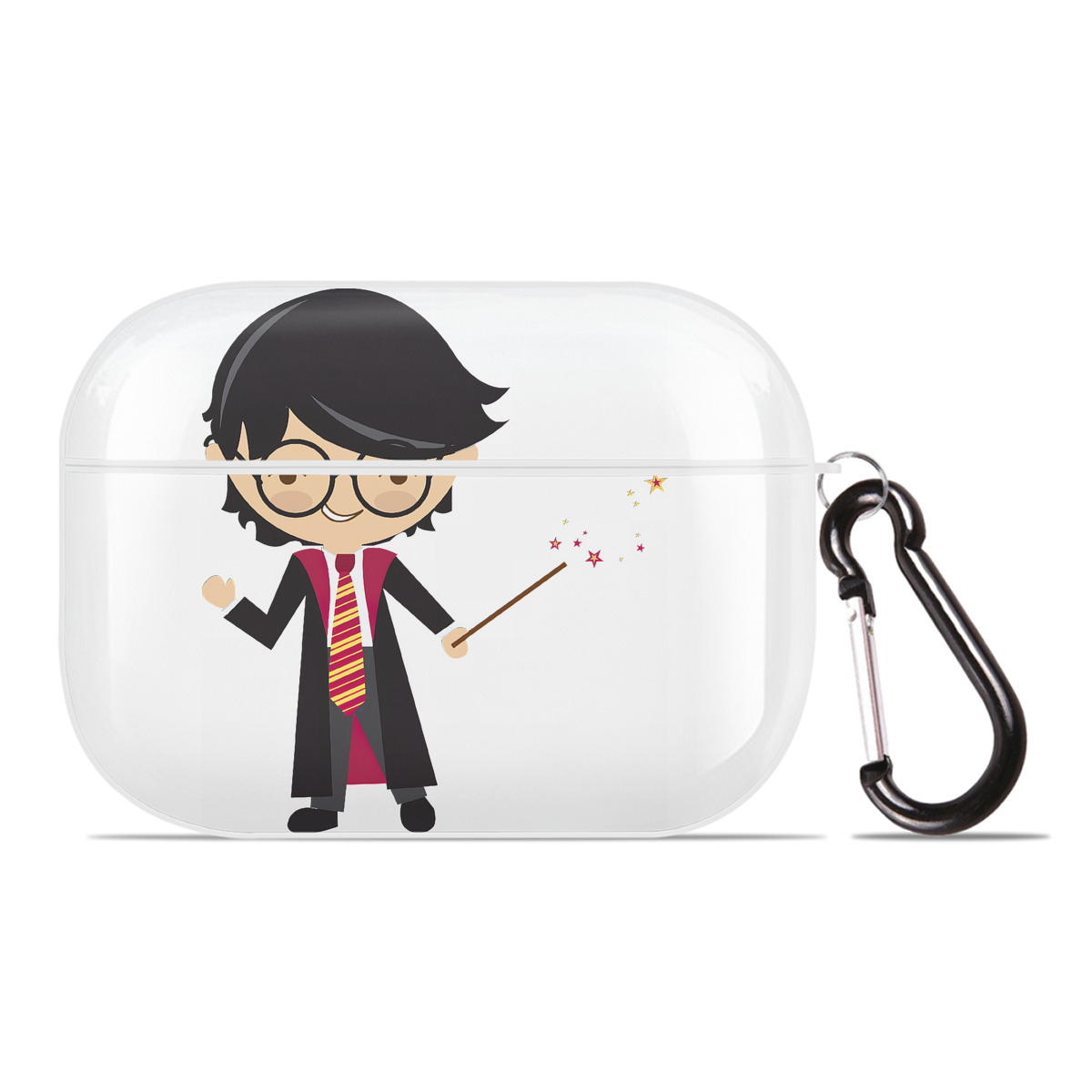 （画像用） Harry Potter ハリー・ポッターシリーズ 【AirPods Pro用】ハードシェル保護ケース 耐衝撃・防指紋・カラビナ付き商品仕様
