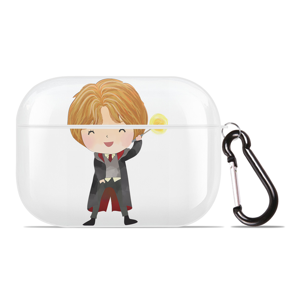 （画像用） Harry Potter ハリー・ポッターシリーズ 【AirPods Pro用】ハードシェル保護ケース 耐衝撃・防指紋・カラビナ付き商品仕様