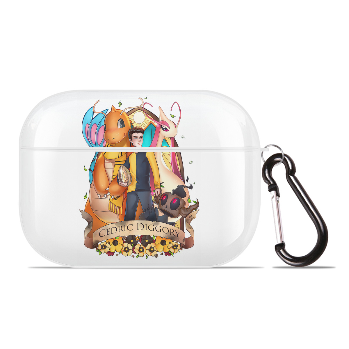 （画像用） Harry Potter ハリー・ポッターシリーズ 【AirPods Pro用】ハードシェル保護ケース 耐衝撃・防指紋・カラビナ付き商品仕様