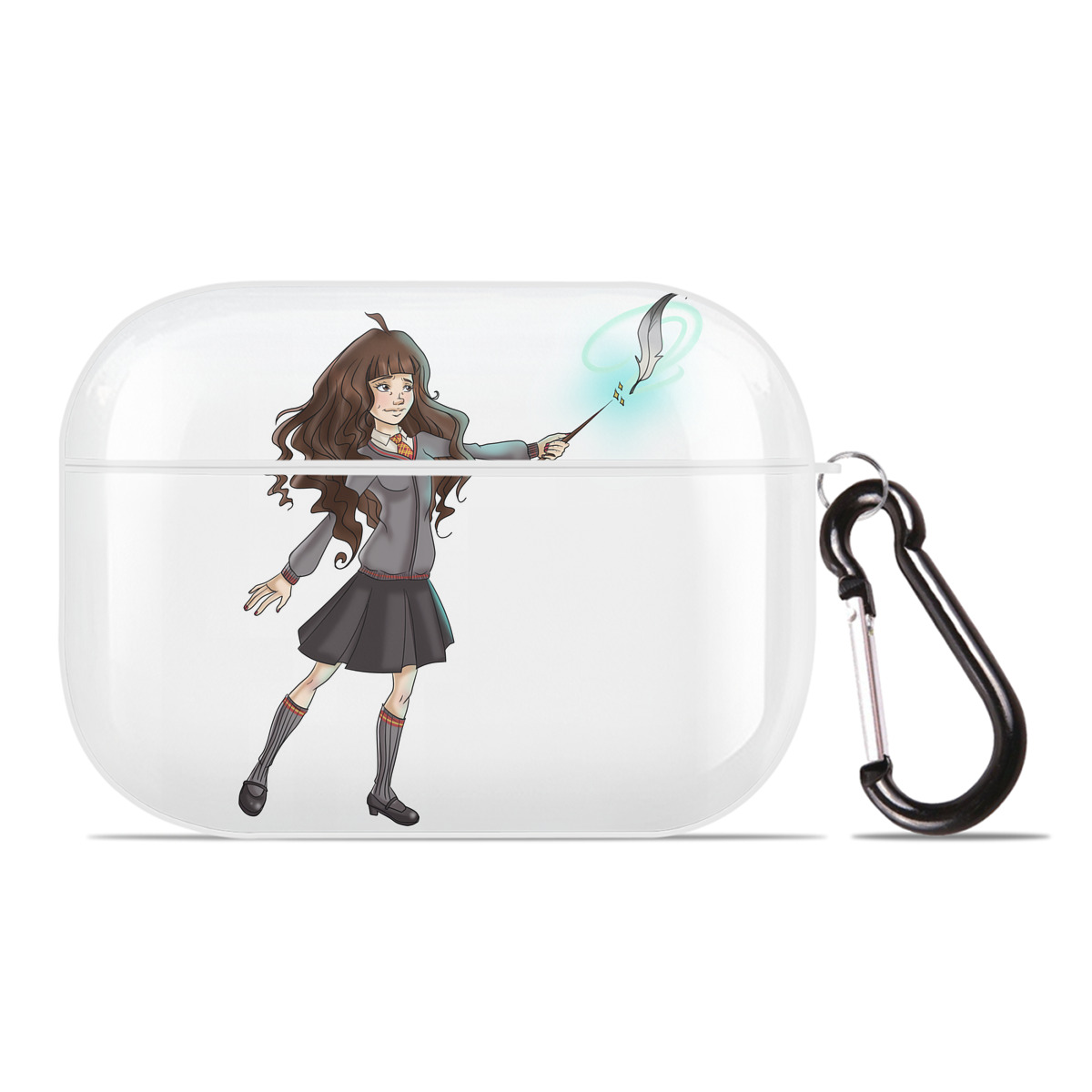 （画像用） Harry Potter ハリー・ポッターシリーズ 【AirPods Pro用】ハードシェル保護ケース 耐衝撃・防指紋・カラビナ付き商品仕様