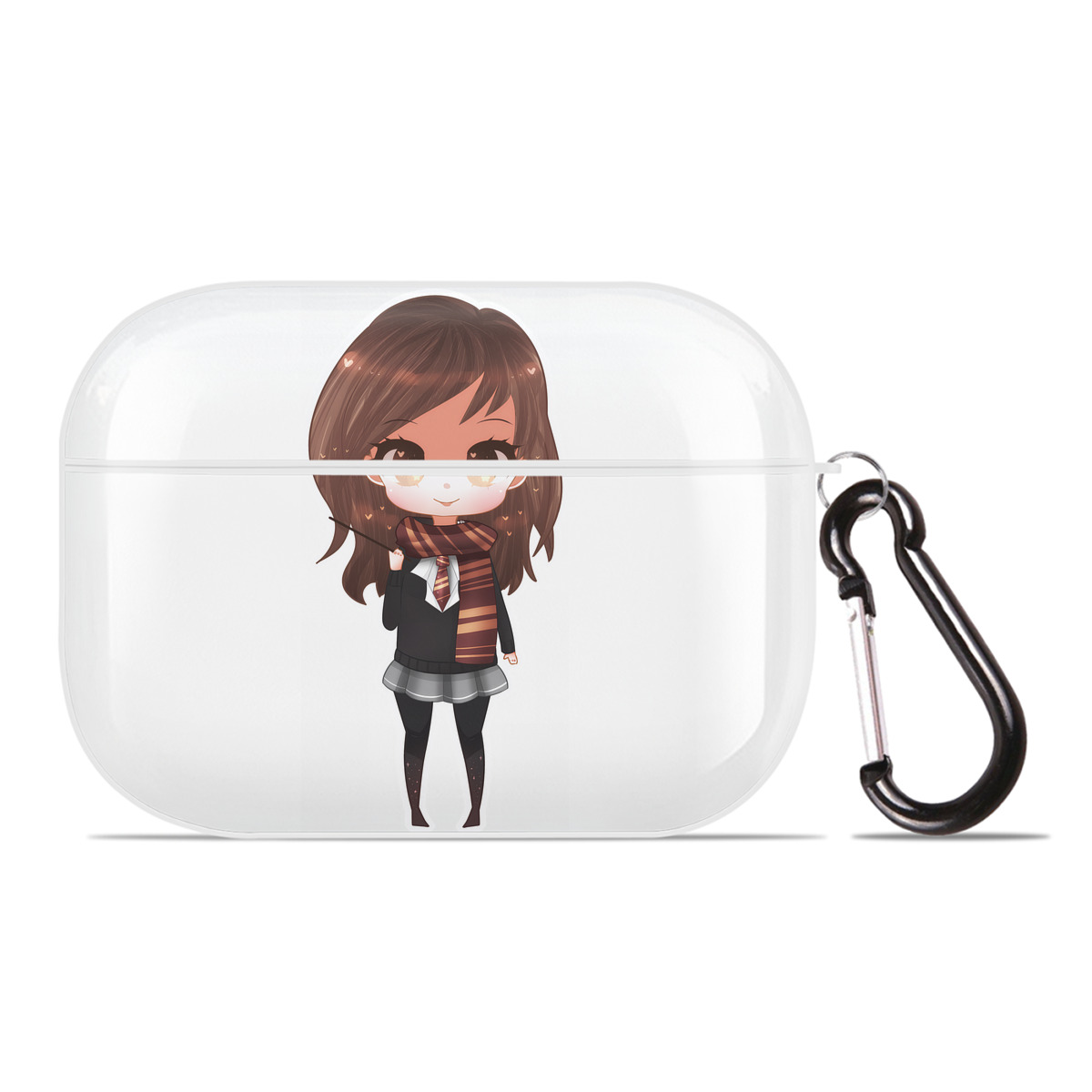 （画像用） Harry Potter ハリー・ポッターシリーズ 【AirPods Pro用】ハードシェル保護ケース 耐衝撃・防指紋・カラビナ付き商品仕様