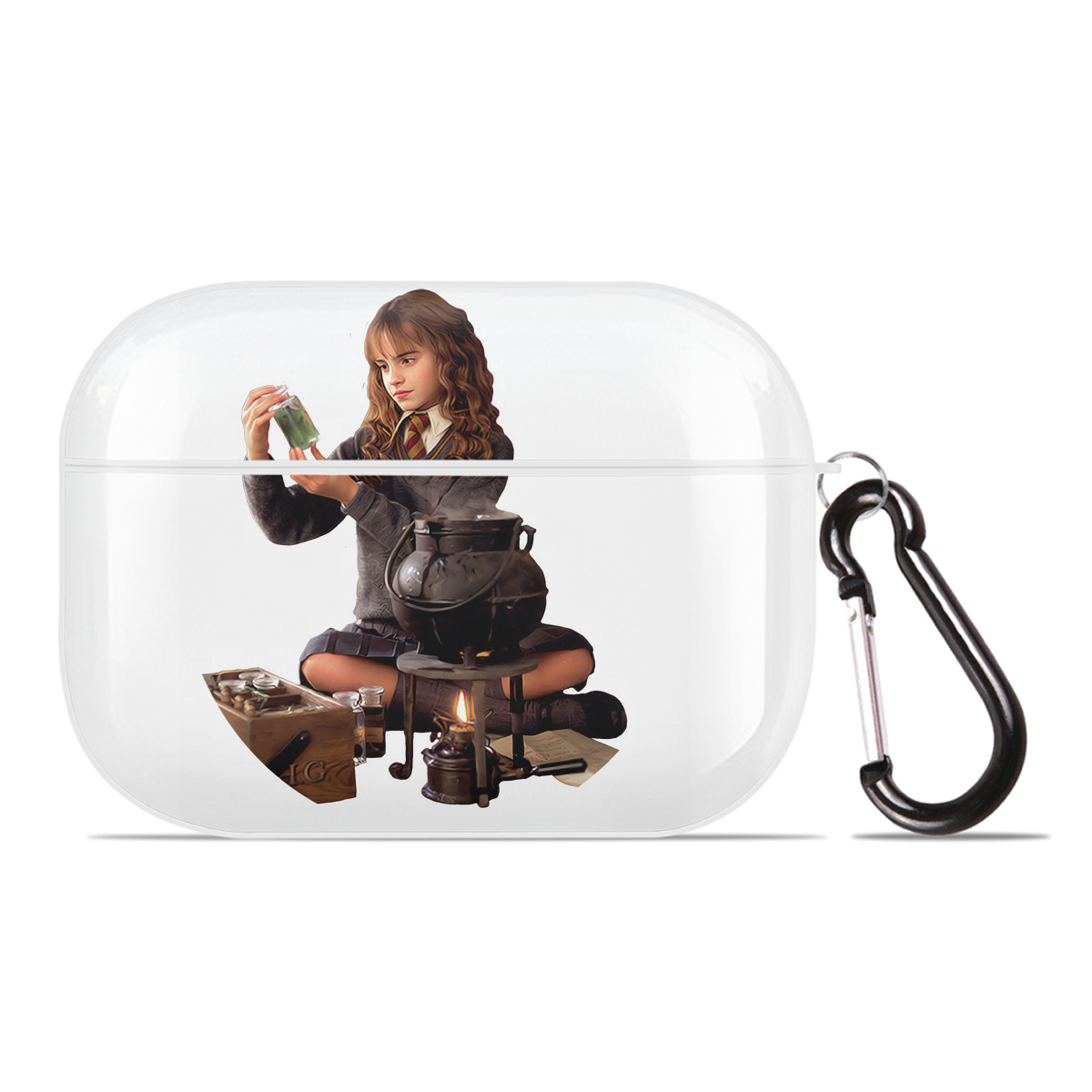（画像用） Harry Potter ハリー・ポッターシリーズ 【AirPods Pro用】ハードシェル保護ケース 耐衝撃・防指紋・カラビナ付き商品仕様