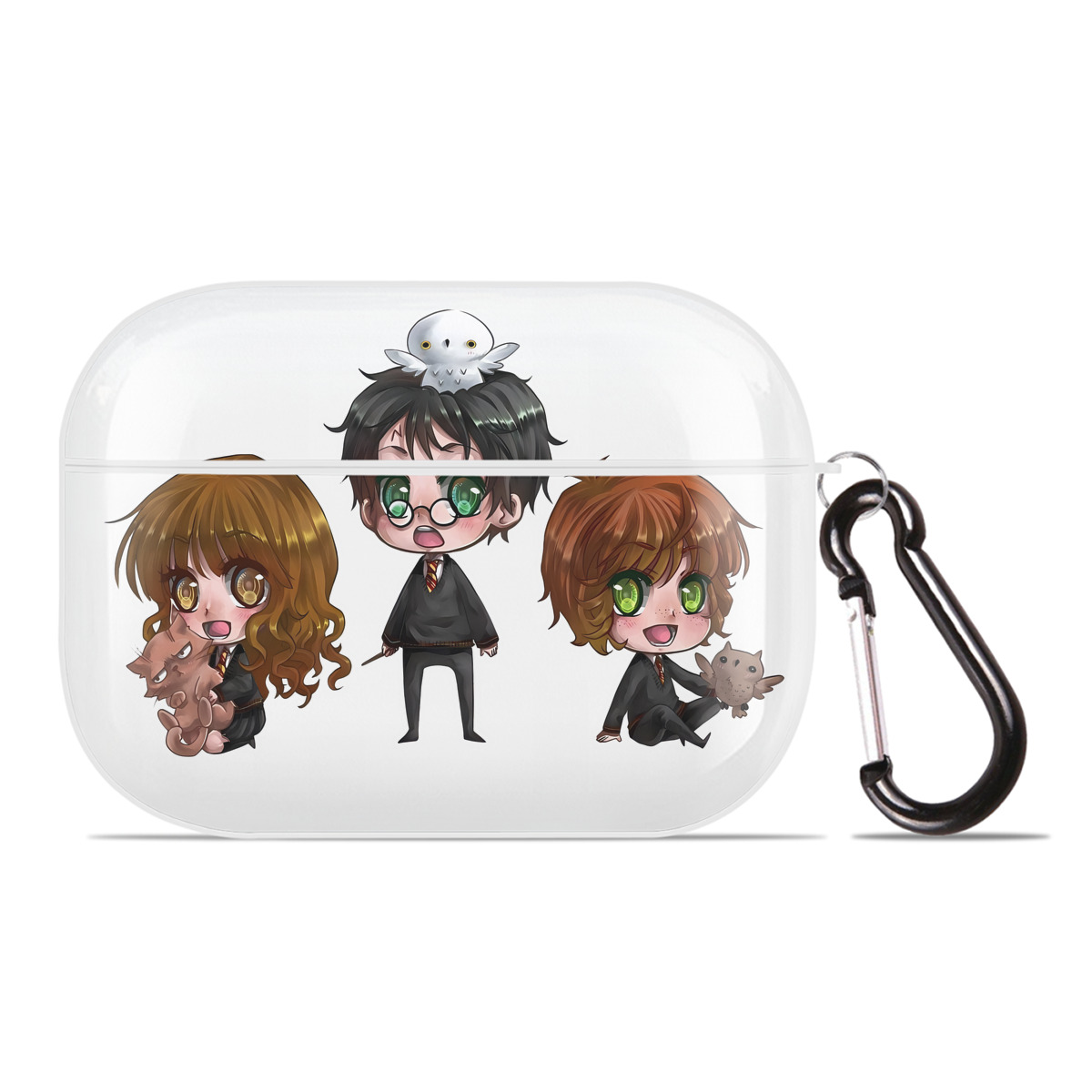 （画像用） Harry Potter ハリー・ポッターシリーズ 【AirPods Pro用】ハードシェル保護ケース 耐衝撃・防指紋・カラビナ付き商品仕様