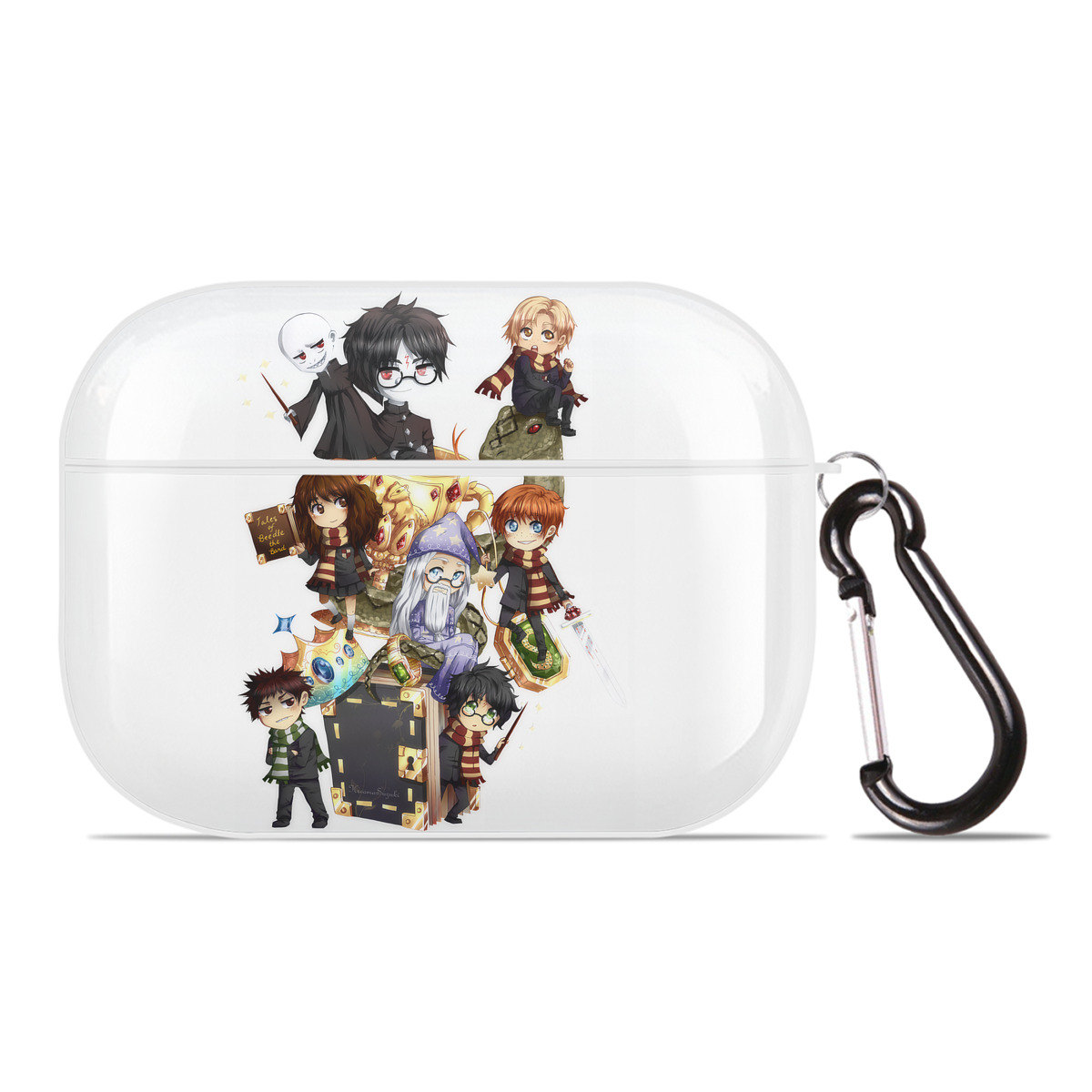（画像用） Harry Potter ハリー・ポッターシリーズ 【AirPods Pro用】ハードシェル保護ケース 耐衝撃・防指紋・カラビナ付き商品仕様