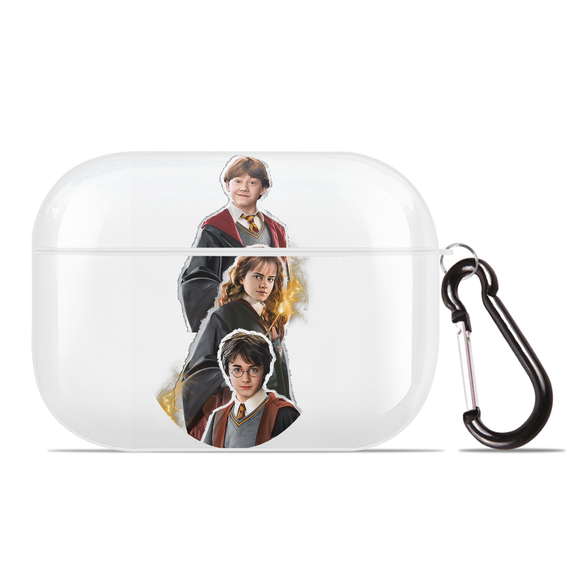 （画像用） Harry Potter ハリー・ポッターシリーズ 【AirPods Pro用】ハードシェル保護ケース 耐衝撃・防指紋・カラビナ付き商品仕様