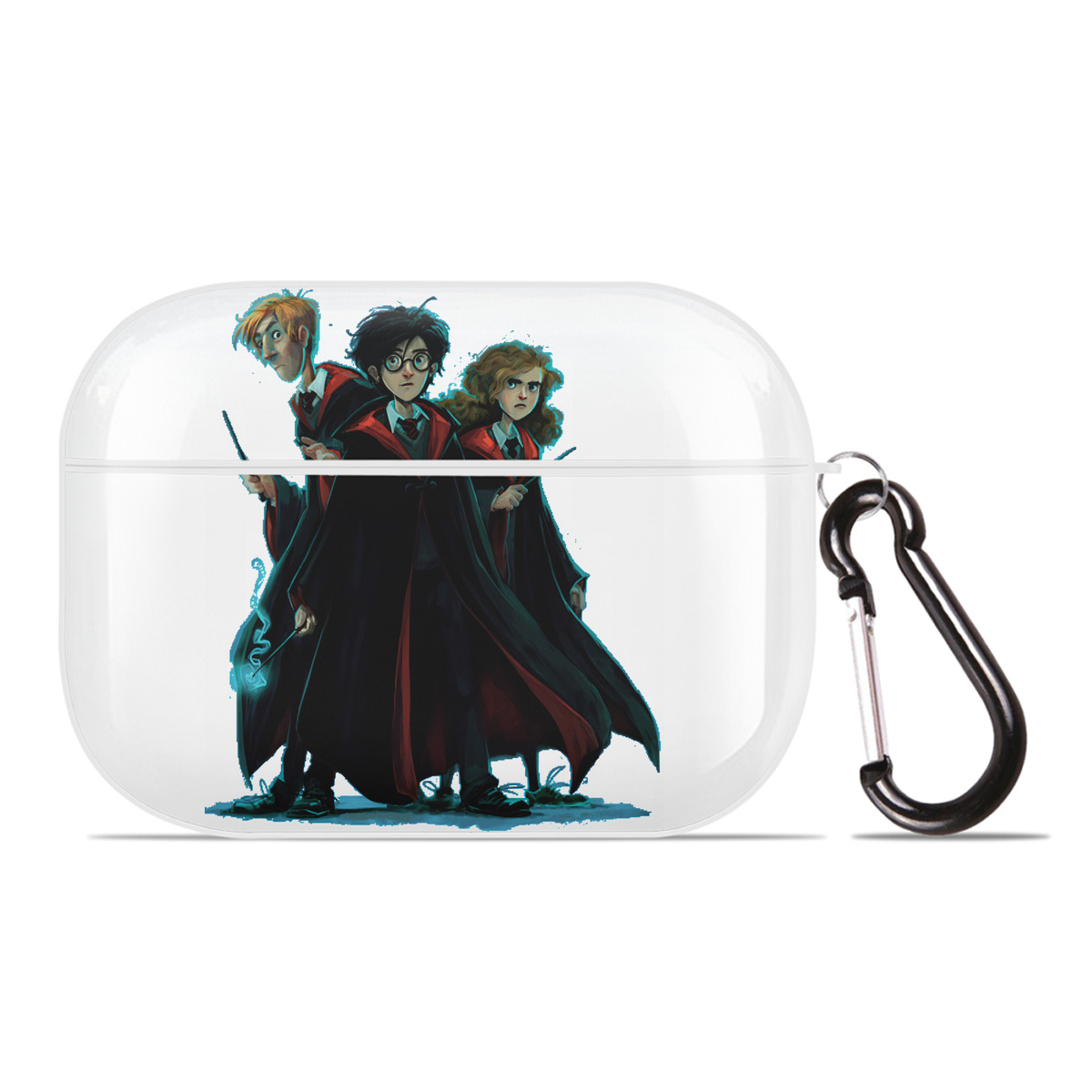 （画像用） Harry Potter ハリー・ポッターシリーズ 【AirPods Pro用】ハードシェル保護ケース 耐衝撃・防指紋・カラビナ付き商品仕様