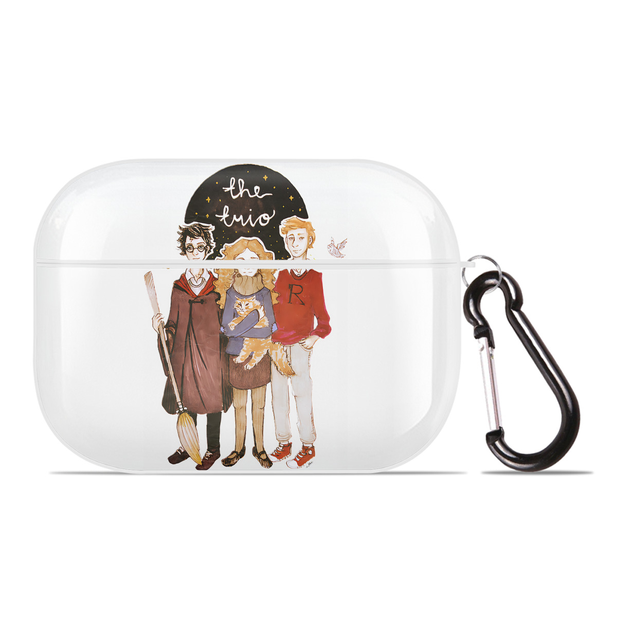 （画像用） Harry Potter ハリー・ポッターシリーズ 【AirPods Pro用】ハードシェル保護ケース 耐衝撃・防指紋・カラビナ付き商品仕様