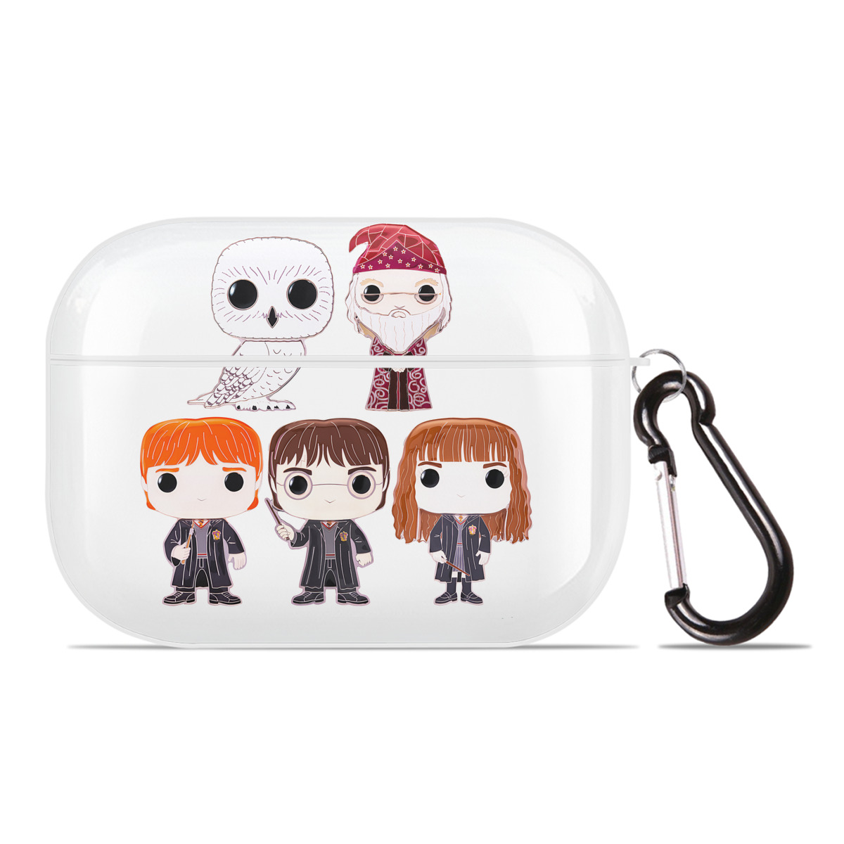 （画像用） Harry Potter ハリー・ポッターシリーズ 【AirPods Pro用】ハードシェル保護ケース 耐衝撃・防指紋・カラビナ付き商品仕様