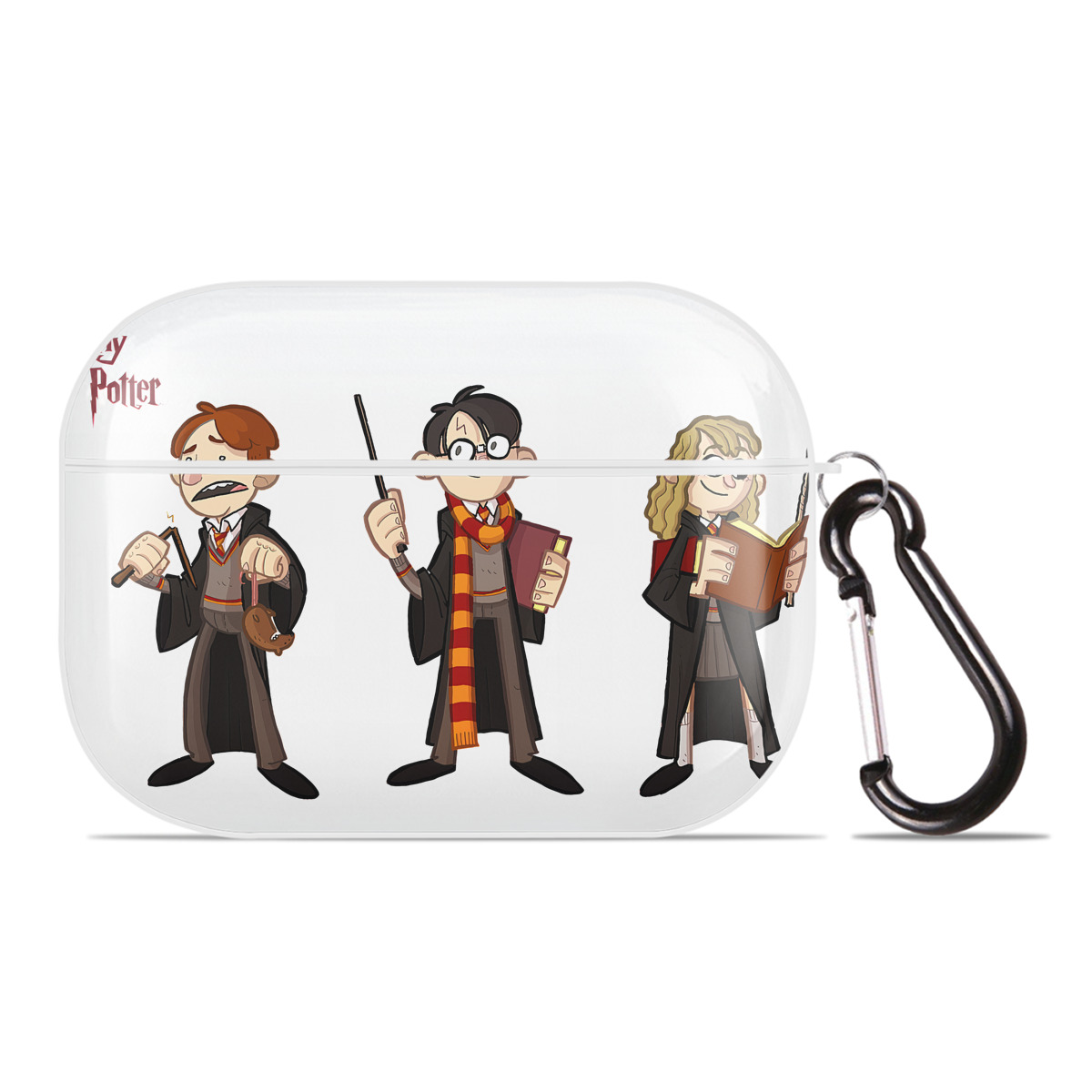 （画像用） Harry Potter ハリー・ポッターシリーズ 【AirPods Pro用】ハードシェル保護ケース 耐衝撃・防指紋・カラビナ付き商品仕様