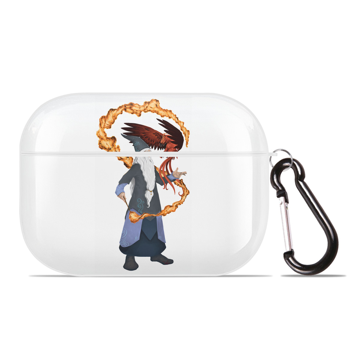 （画像用） Harry Potter ハリー・ポッターシリーズ 【AirPods Pro用】ハードシェル保護ケース 耐衝撃・防指紋・カラビナ付き商品仕様