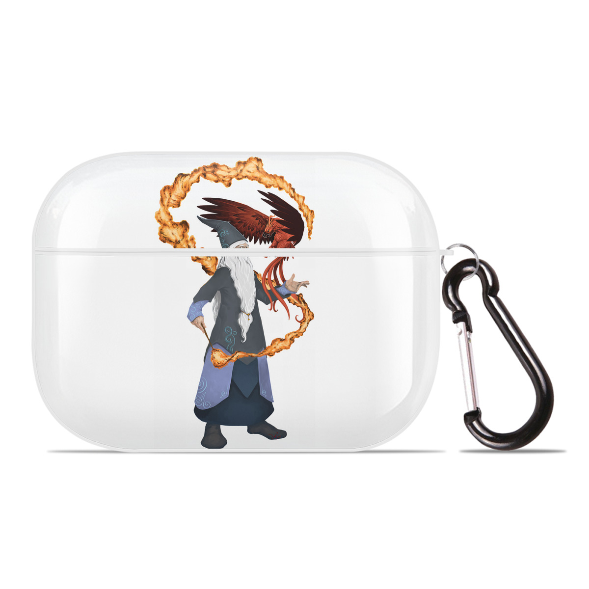 （画像用） Harry Potter ハリー・ポッターシリーズ 【AirPods Pro用】ハードシェル保護ケース 耐衝撃・防指紋・カラビナ付き商品仕様