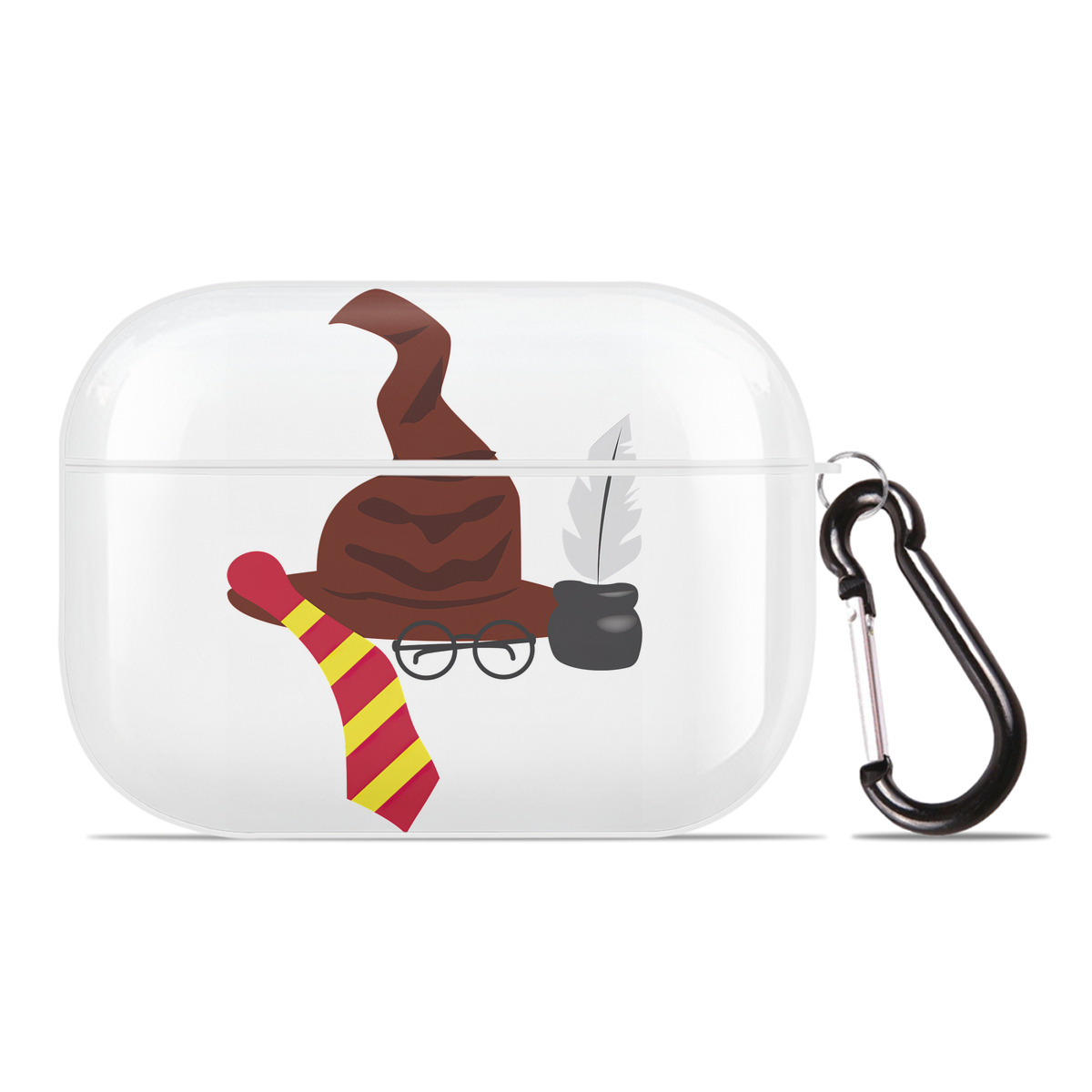 （画像用） Harry Potter ハリー・ポッターシリーズ 【AirPods Pro用】ハードシェル保護ケース 耐衝撃・防指紋・カラビナ付き商品仕様