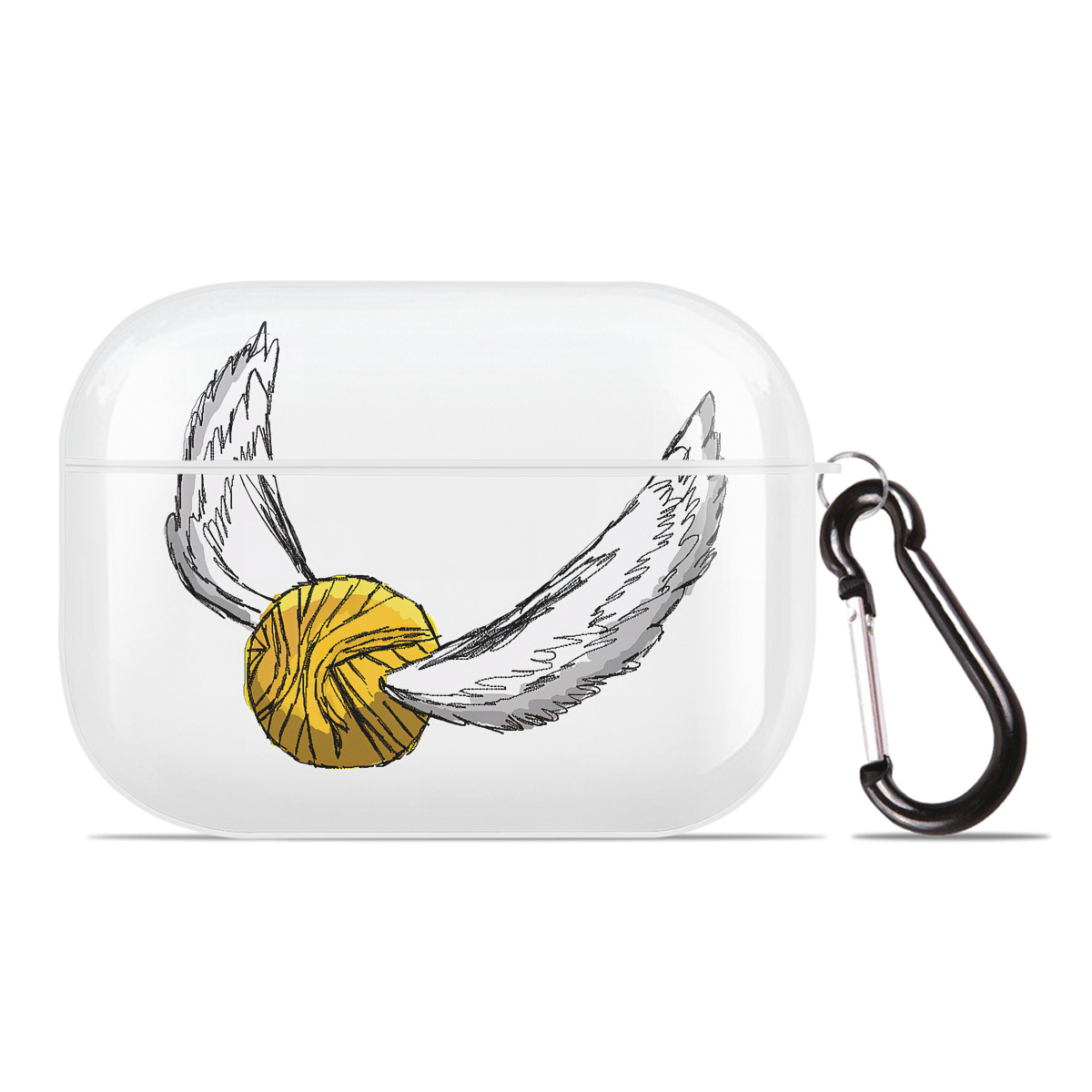 （画像用） Harry Potter ハリー・ポッターシリーズ 【AirPods Pro用】ハードシェル保護ケース 耐衝撃・防指紋・カラビナ付き商品仕様