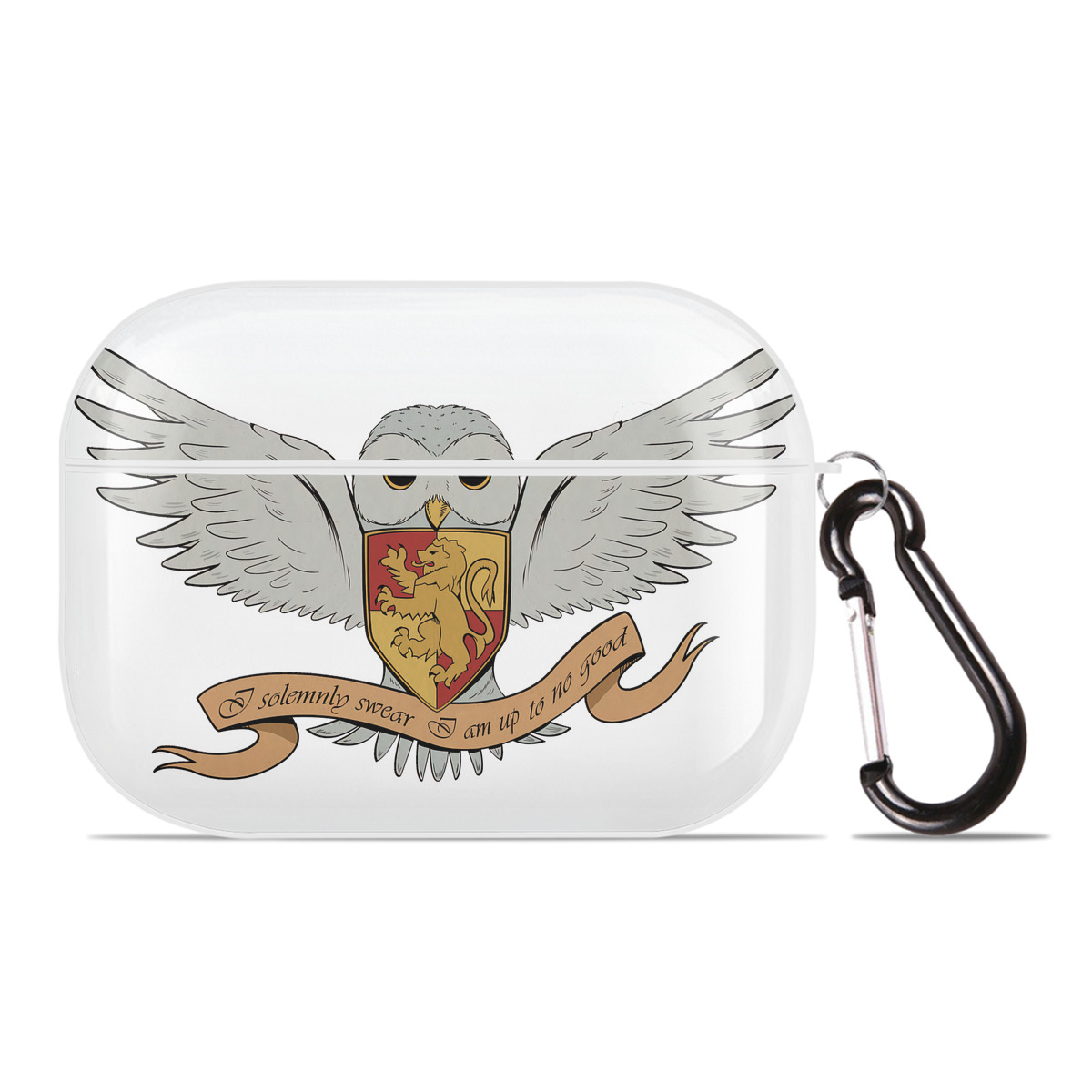 （画像用） Harry Potter ハリー・ポッターシリーズ 【AirPods Pro用】ハードシェル保護ケース 耐衝撃・防指紋・カラビナ付き商品仕様
