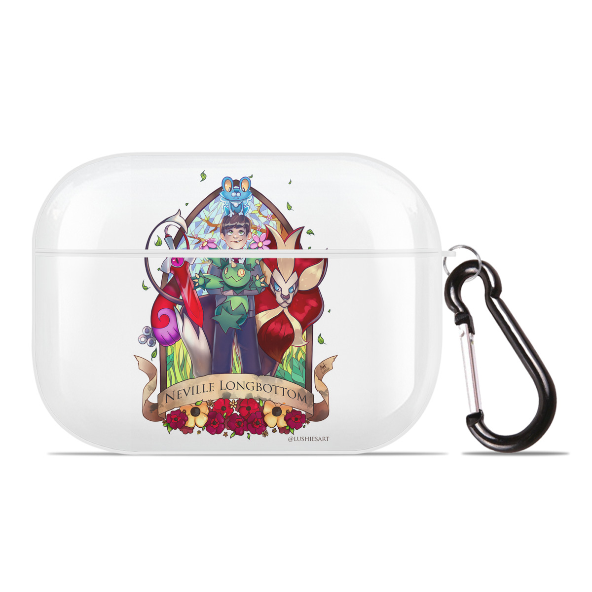 （画像用） Harry Potter ハリー・ポッターシリーズ 【AirPods Pro用】ハードシェル保護ケース 耐衝撃・防指紋・カラビナ付き商品仕様