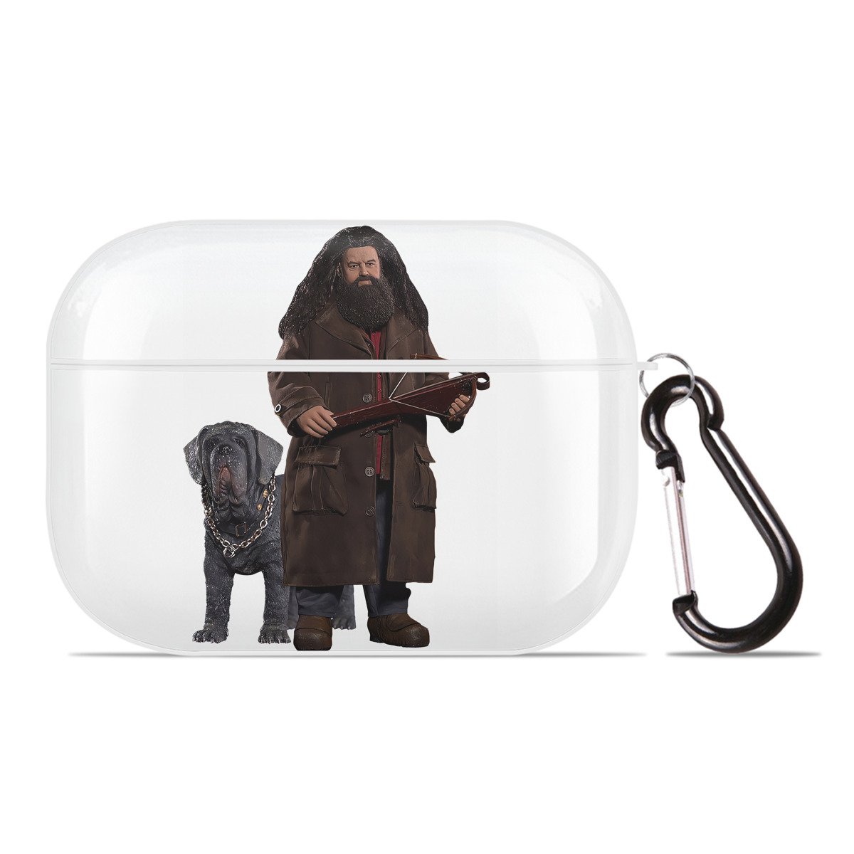 （画像用） Harry Potter ハリー・ポッターシリーズ 【AirPods Pro用】ハードシェル保護ケース 耐衝撃・防指紋・カラビナ付き商品仕様