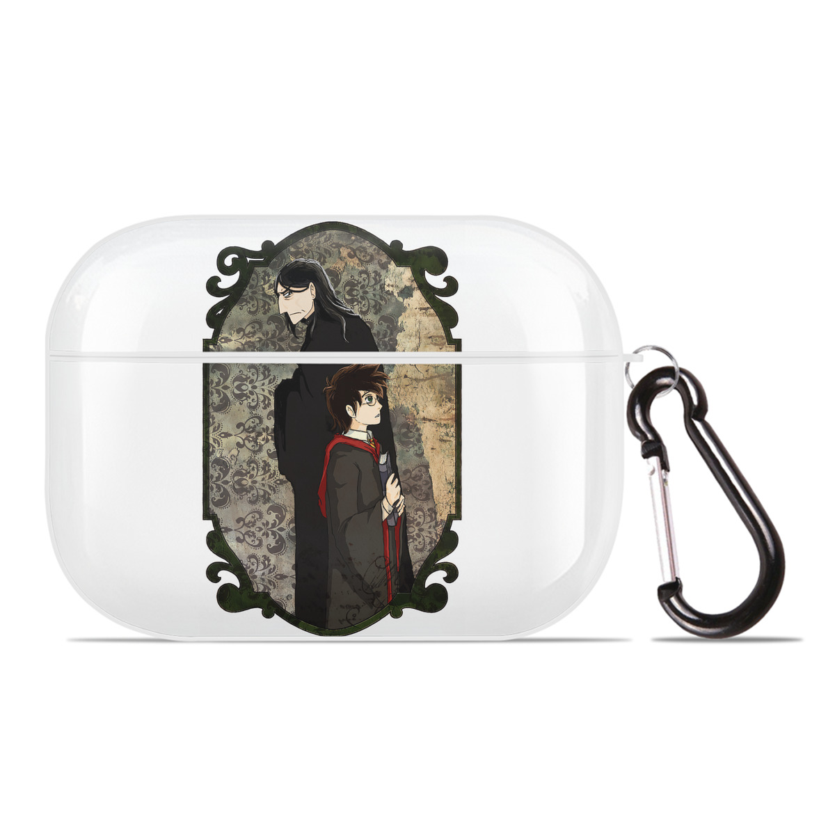 （画像用） Harry Potter ハリー・ポッターシリーズ 【AirPods Pro用】ハードシェル保護ケース 耐衝撃・防指紋・カラビナ付き商品仕様