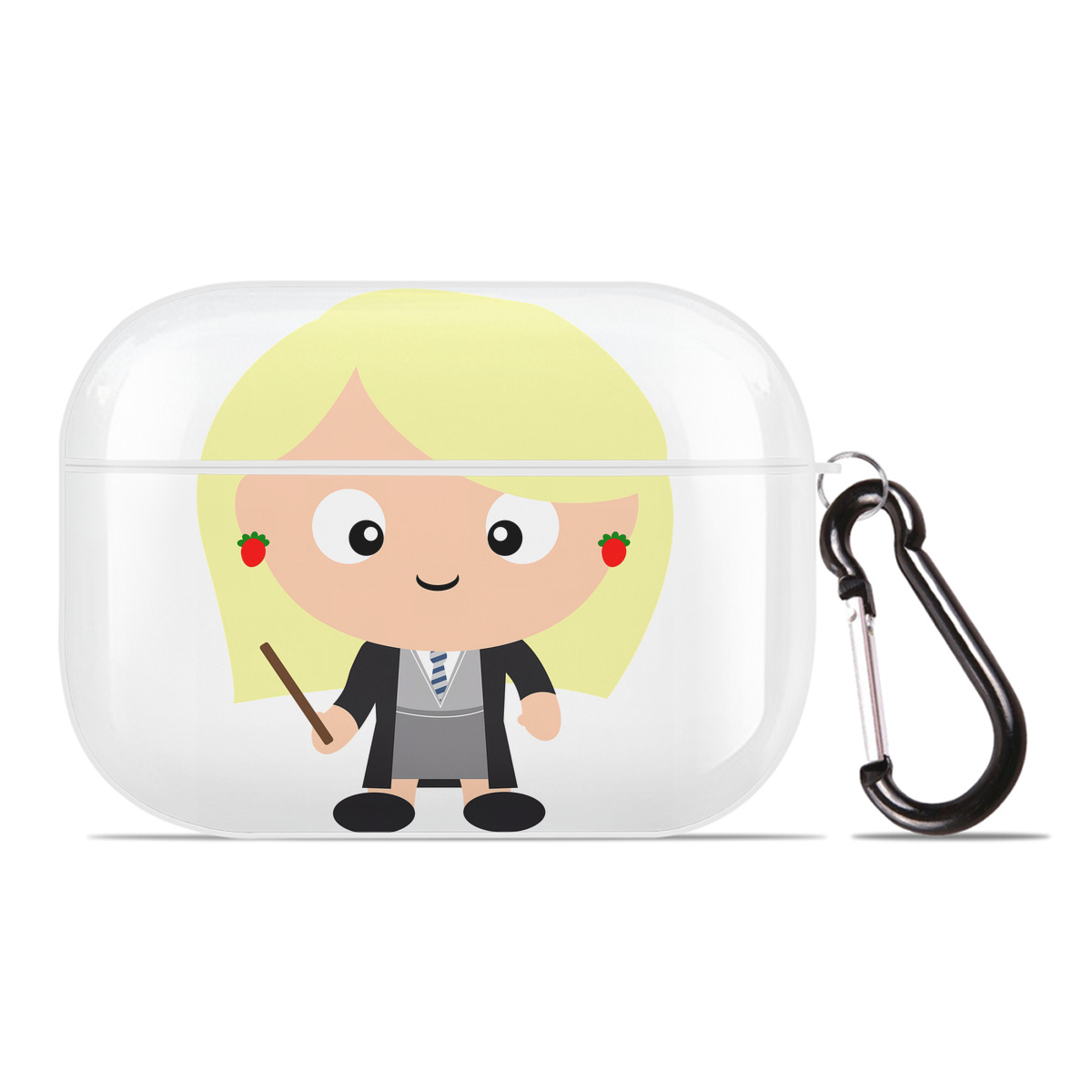 （画像用） Harry Potter ハリー・ポッターシリーズ 【AirPods Pro用】ハードシェル保護ケース 耐衝撃・防指紋・カラビナ付き商品仕様