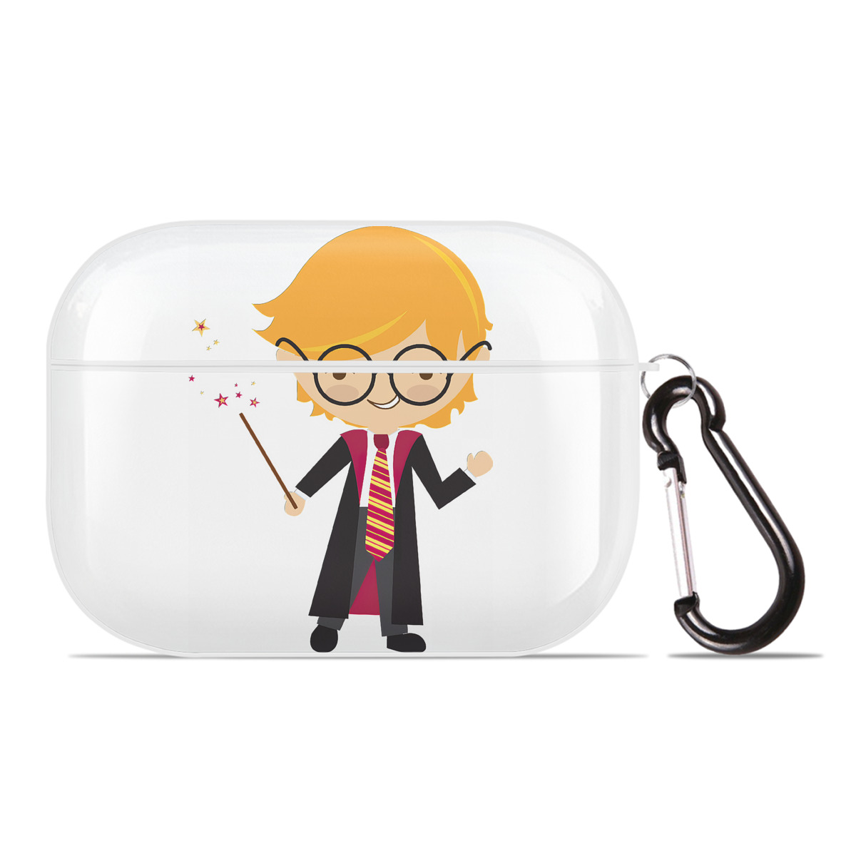 （画像用） Harry Potter ハリー・ポッターシリーズ 【AirPods Pro用】ハードシェル保護ケース 耐衝撃・防指紋・カラビナ付き商品仕様