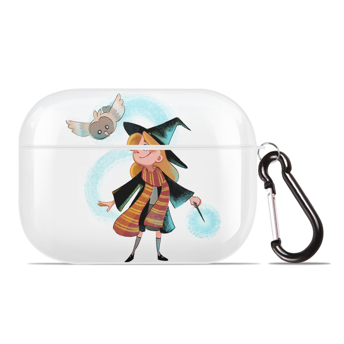 （画像用） Harry Potter ハリー・ポッターシリーズ 【AirPods Pro用】ハードシェル保護ケース 耐衝撃・防指紋・カラビナ付き商品仕様