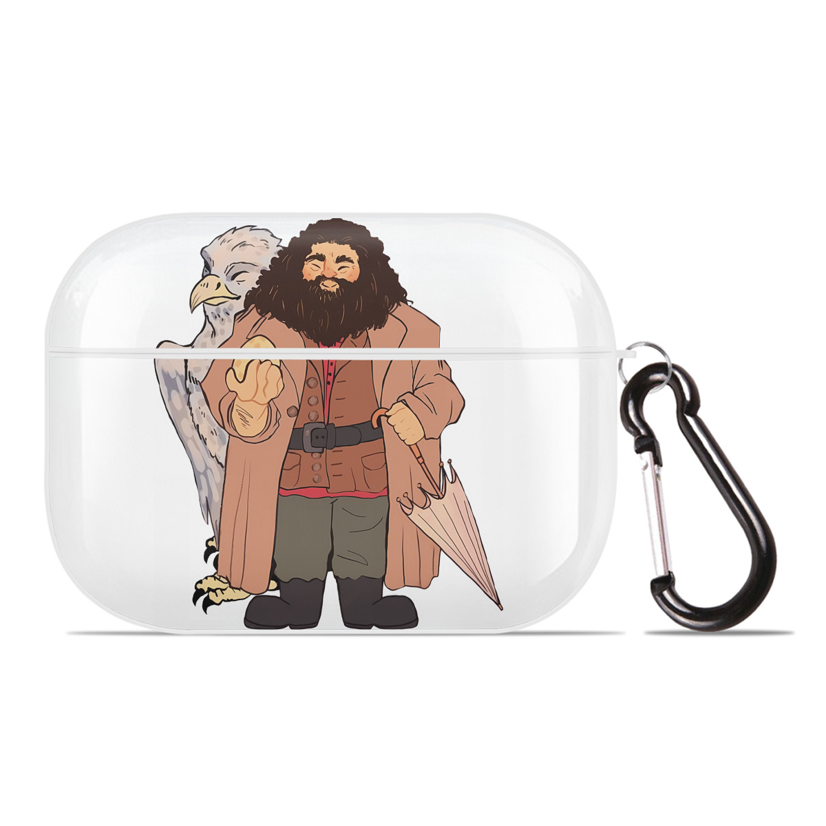 （画像用） Harry Potter ハリー・ポッターシリーズ 【AirPods Pro用】ハードシェル保護ケース 耐衝撃・防指紋・カラビナ付き商品仕様