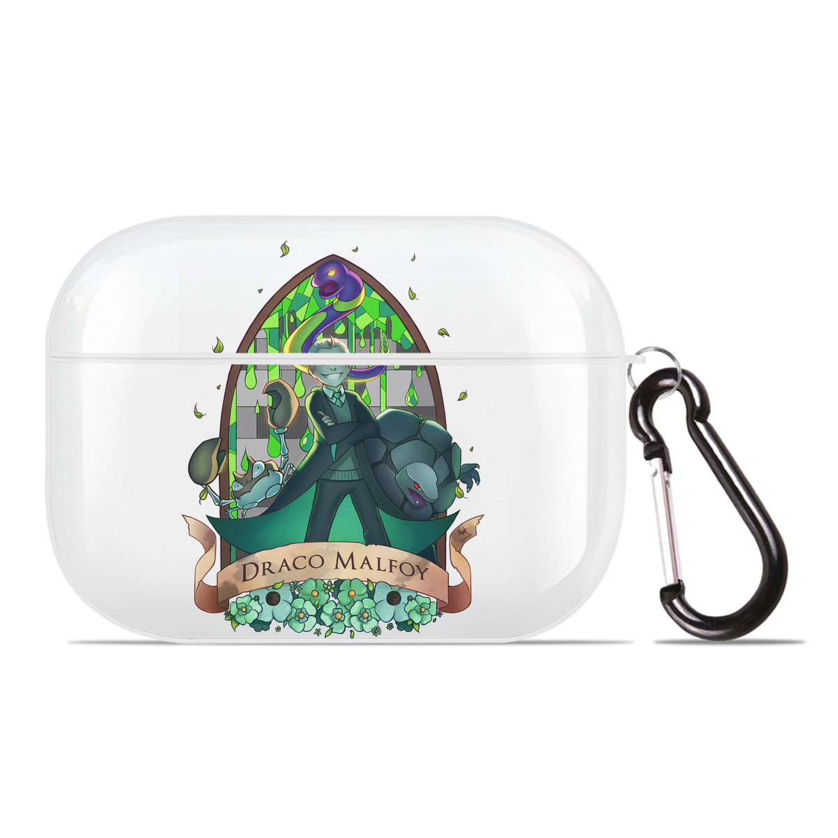 （画像用） Harry Potter ハリー・ポッターシリーズ 【AirPods Pro用】ハードシェル保護ケース 耐衝撃・防指紋・カラビナ付き商品仕様