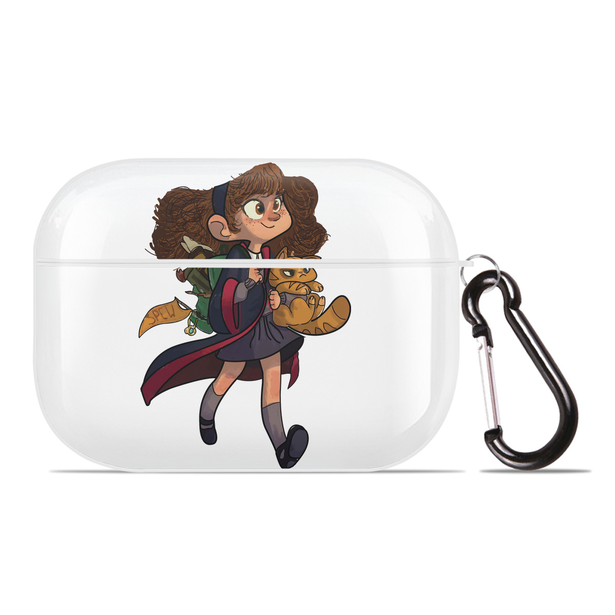 （画像用） Harry Potter ハリー・ポッターシリーズ 【AirPods Pro用】ハードシェル保護ケース 耐衝撃・防指紋・カラビナ付き商品仕様