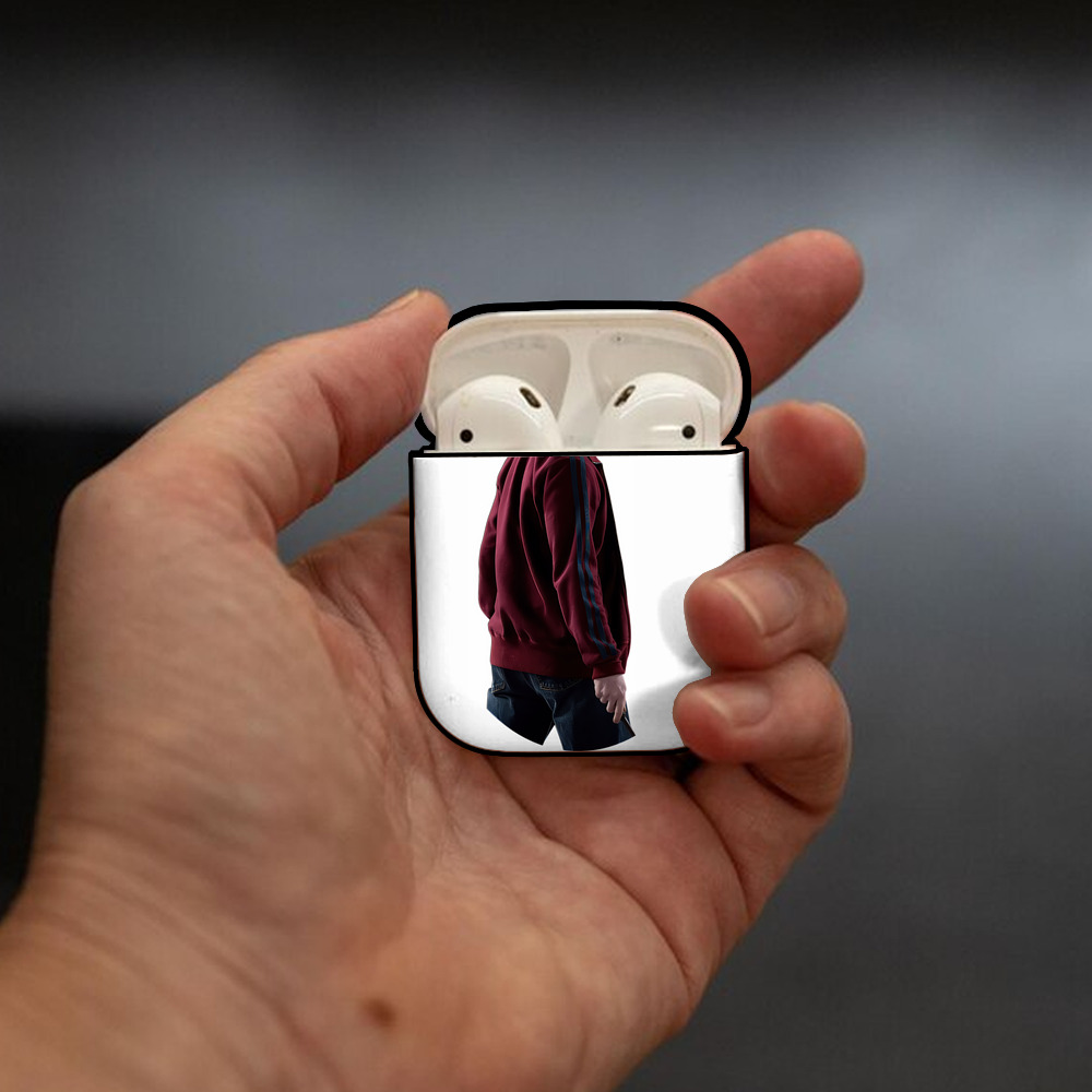 Harry Potter ハリー・ポッターシリーズ AirPods 第2世代保護ケース ハードシェル ブラック 耐衝撃・防指紋・カラビナ付き